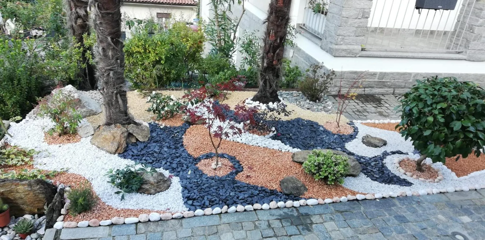 Garden in Ori Villa Oriana