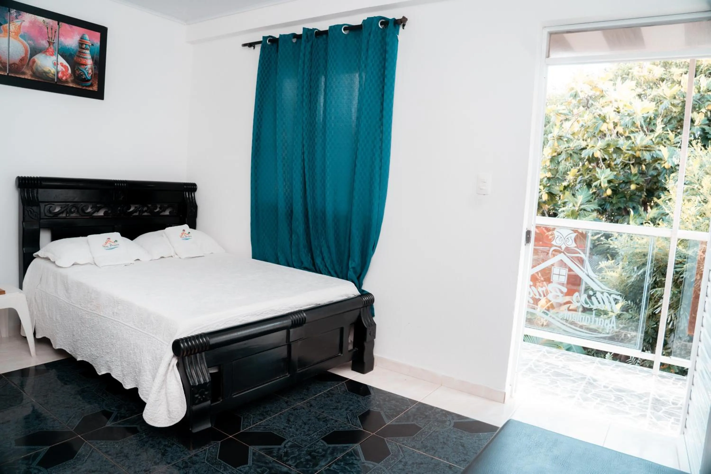 Bed in Apartamento Miss Brigida