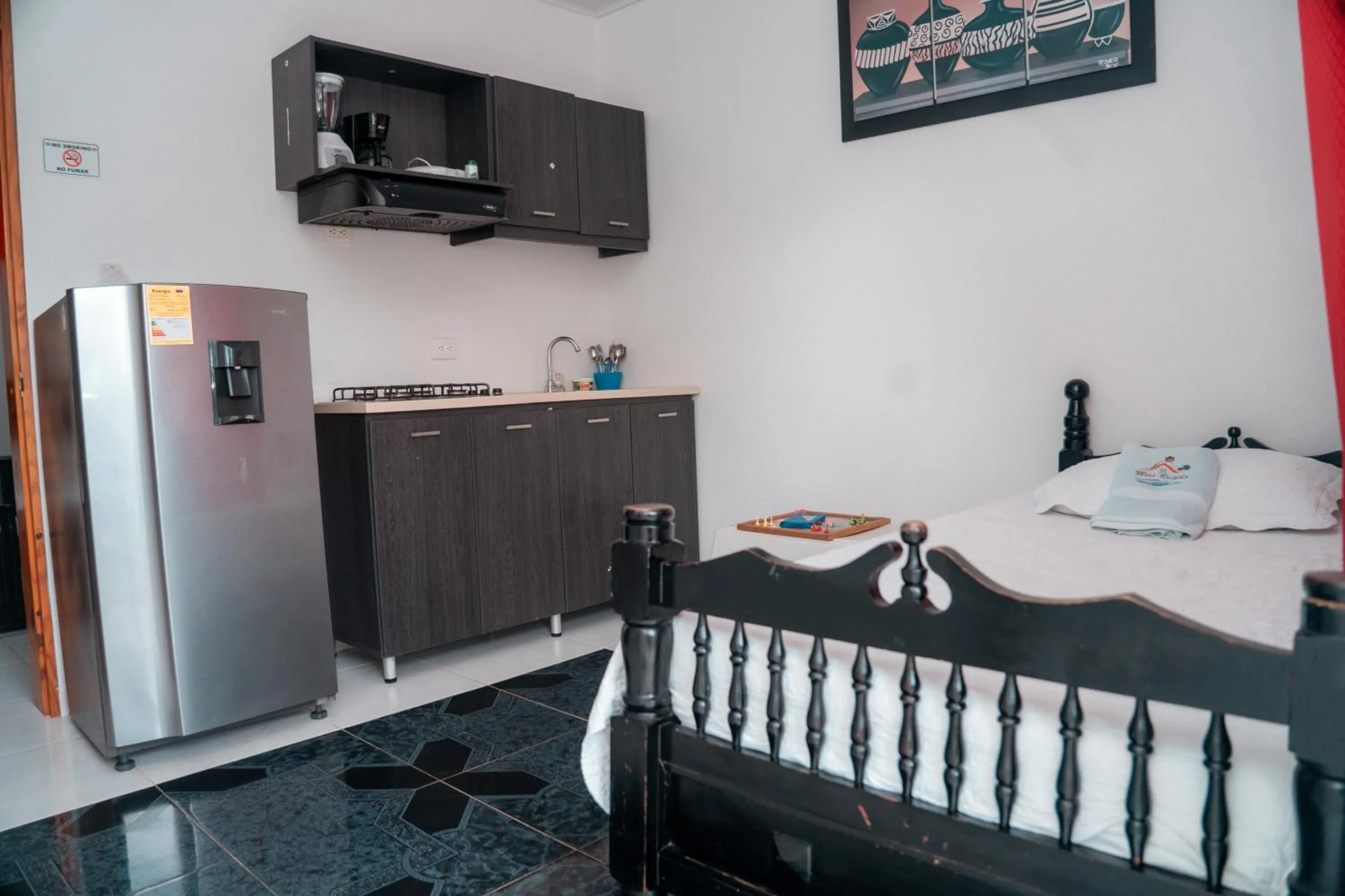 Bed in Apartamento Miss Brigida