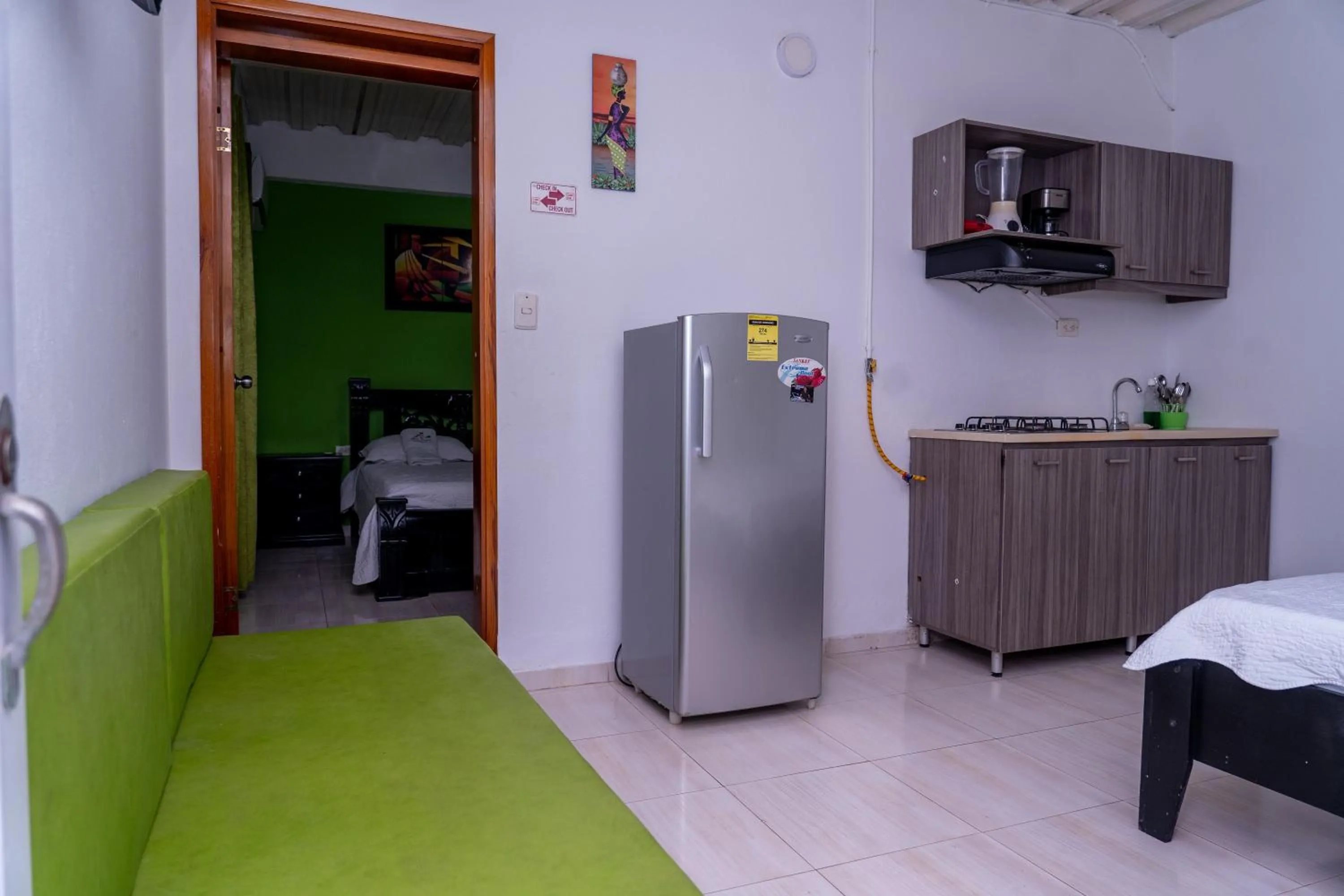 Bed in Apartamento Miss Brigida