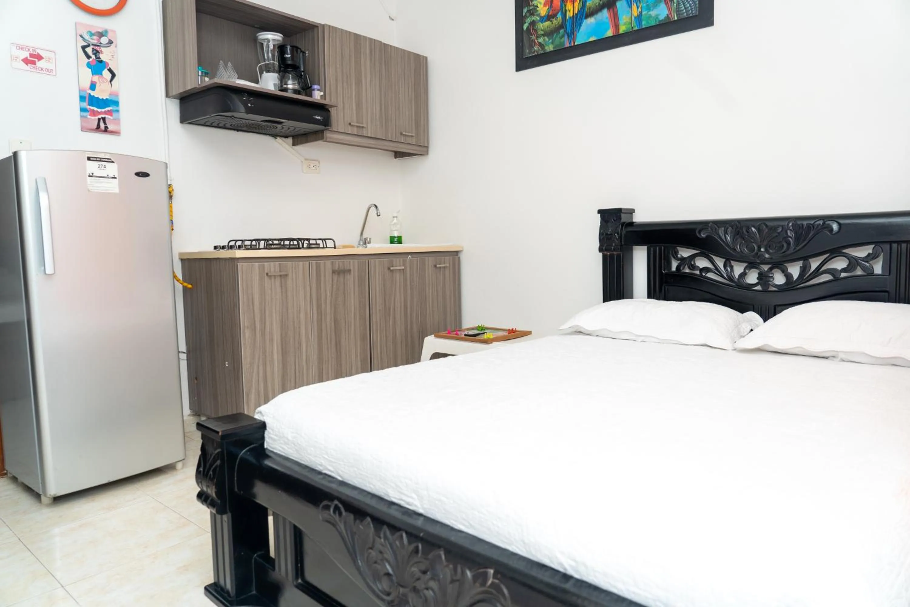 Bed in Apartamento Miss Brigida