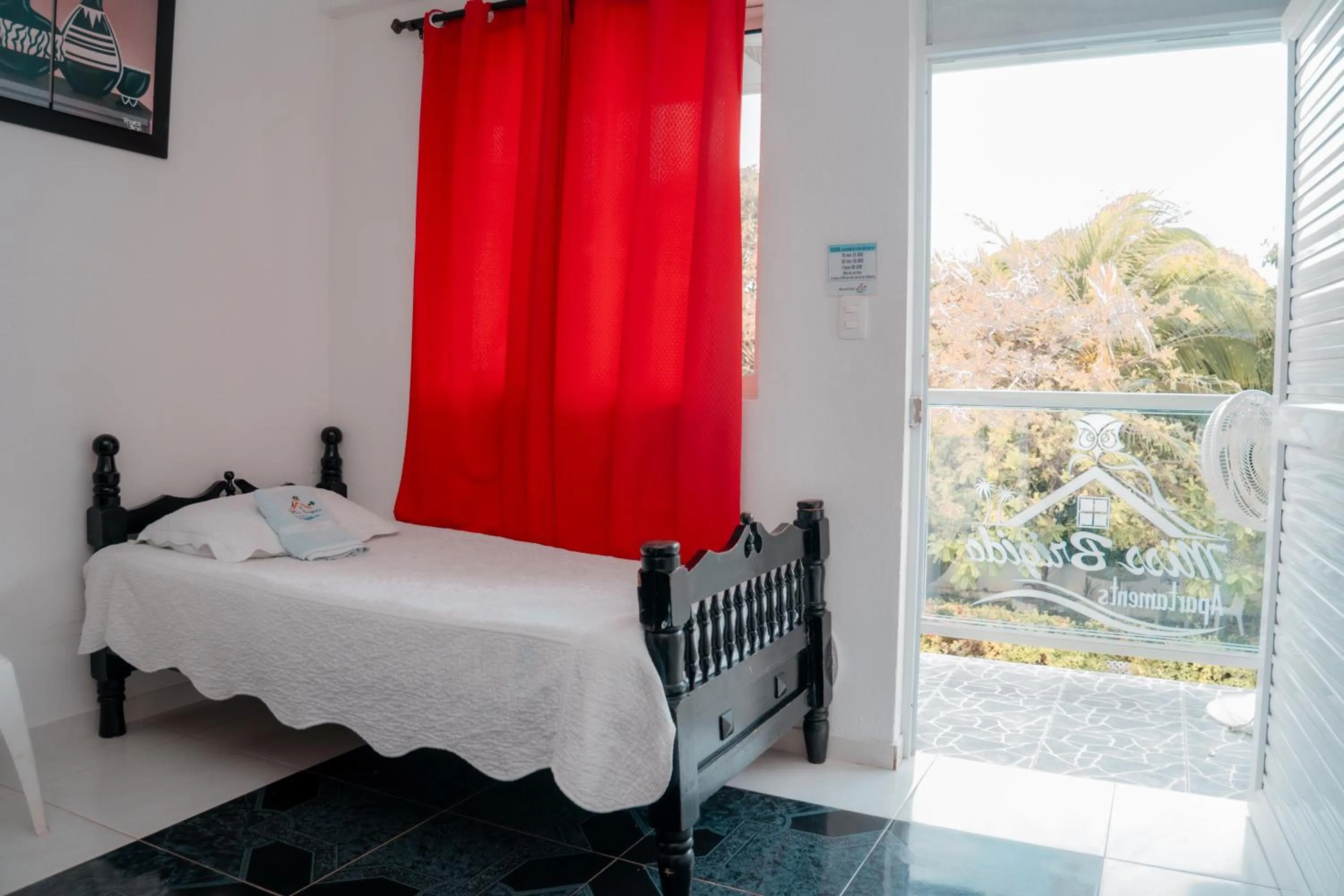 Bed in Apartamento Miss Brigida