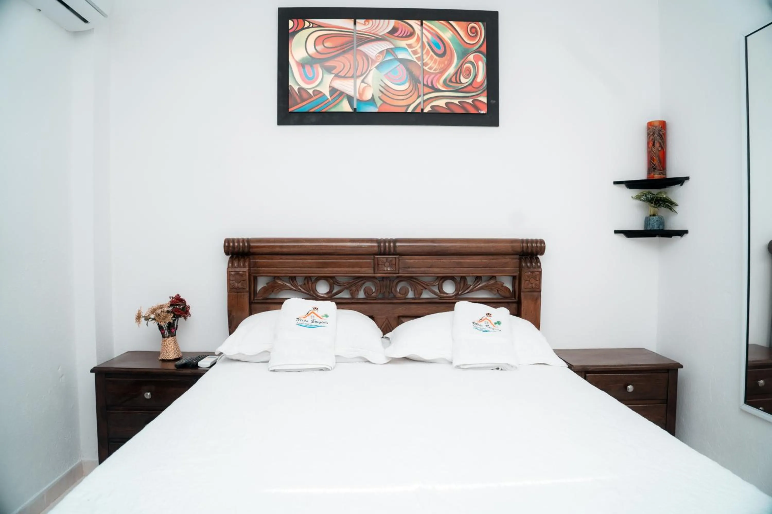 Bed in Apartamento Miss Brigida