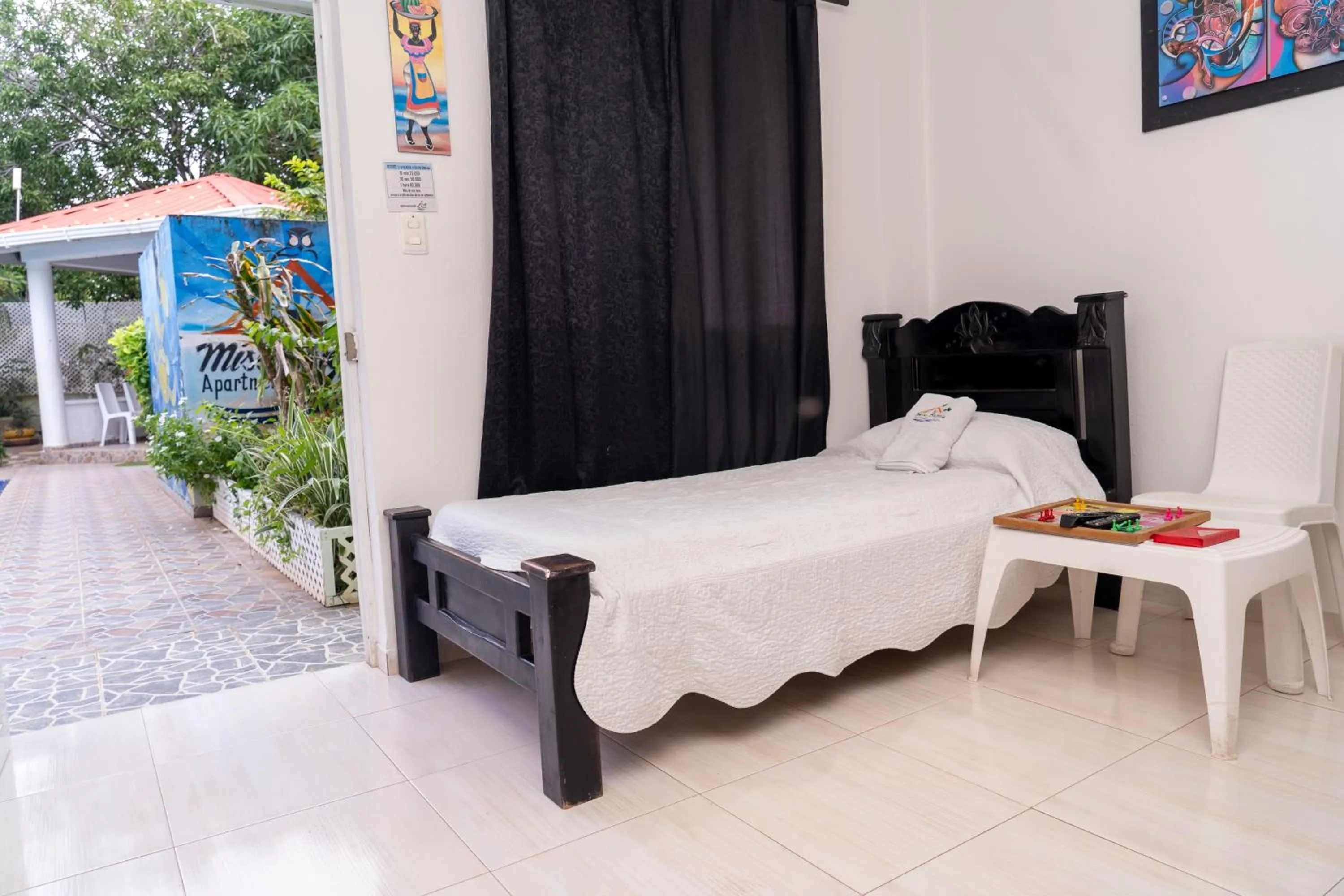 Bed in Apartamento Miss Brigida