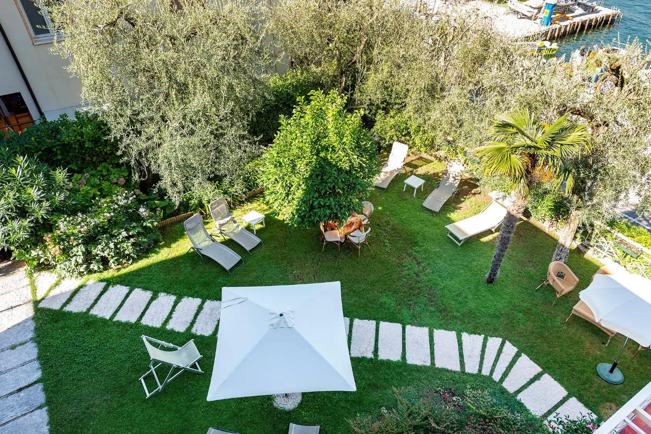 Garden, Bird's-eye View in Hotel Firenze 3 Stelle Superior