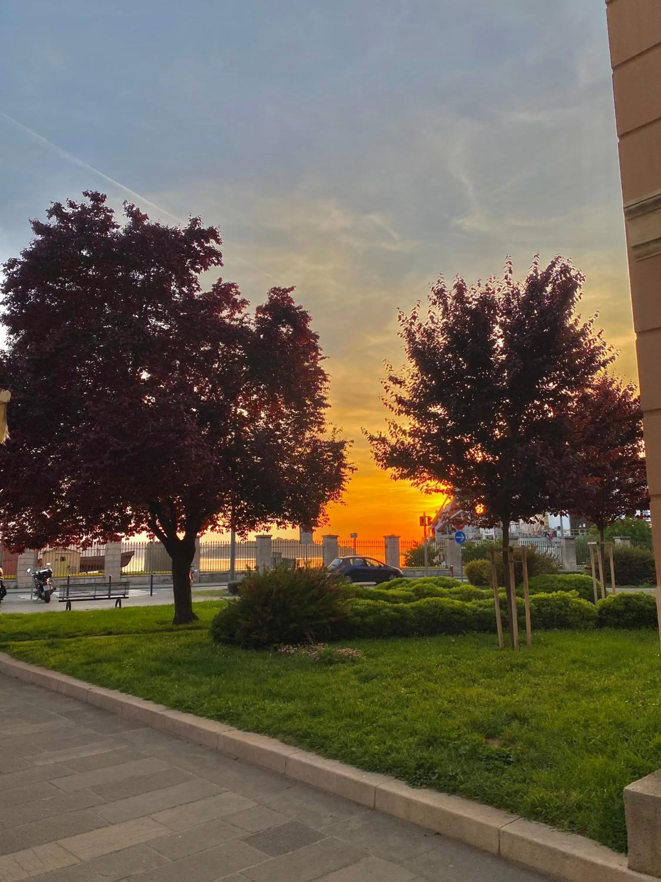 Sunset in Apartment Augusto - Sea view