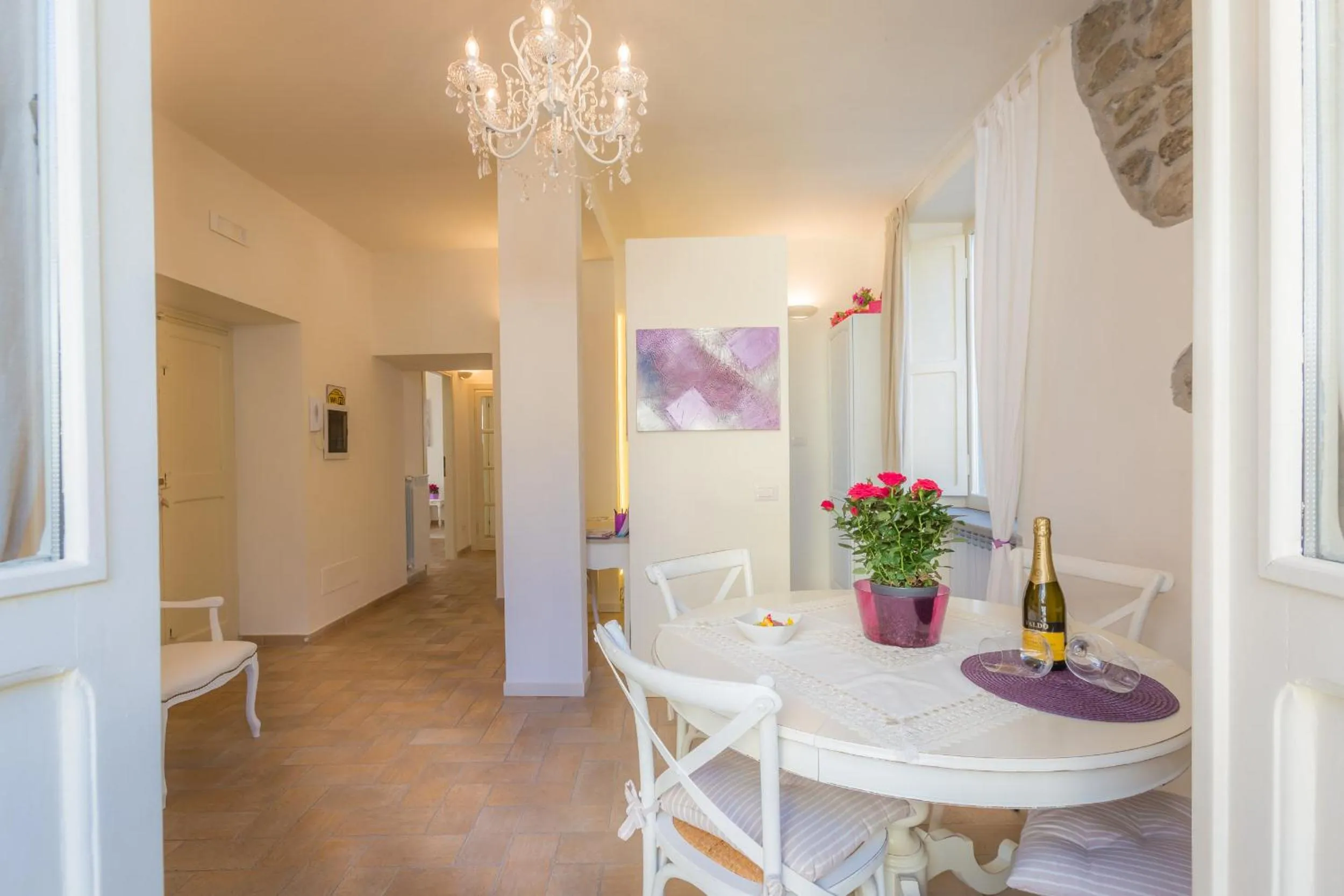 Living room in Viterbo Antica - centro storico