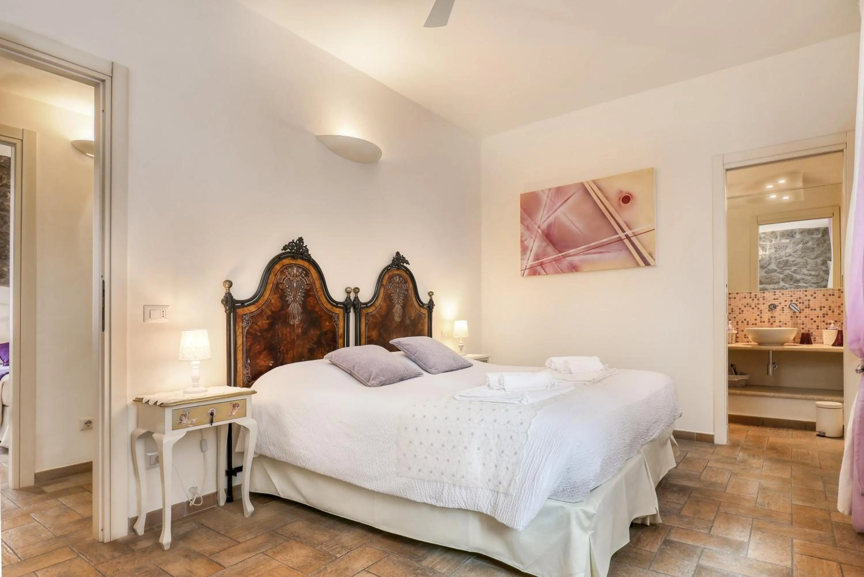 Bedroom, Bed in Viterbo Antica - centro storico