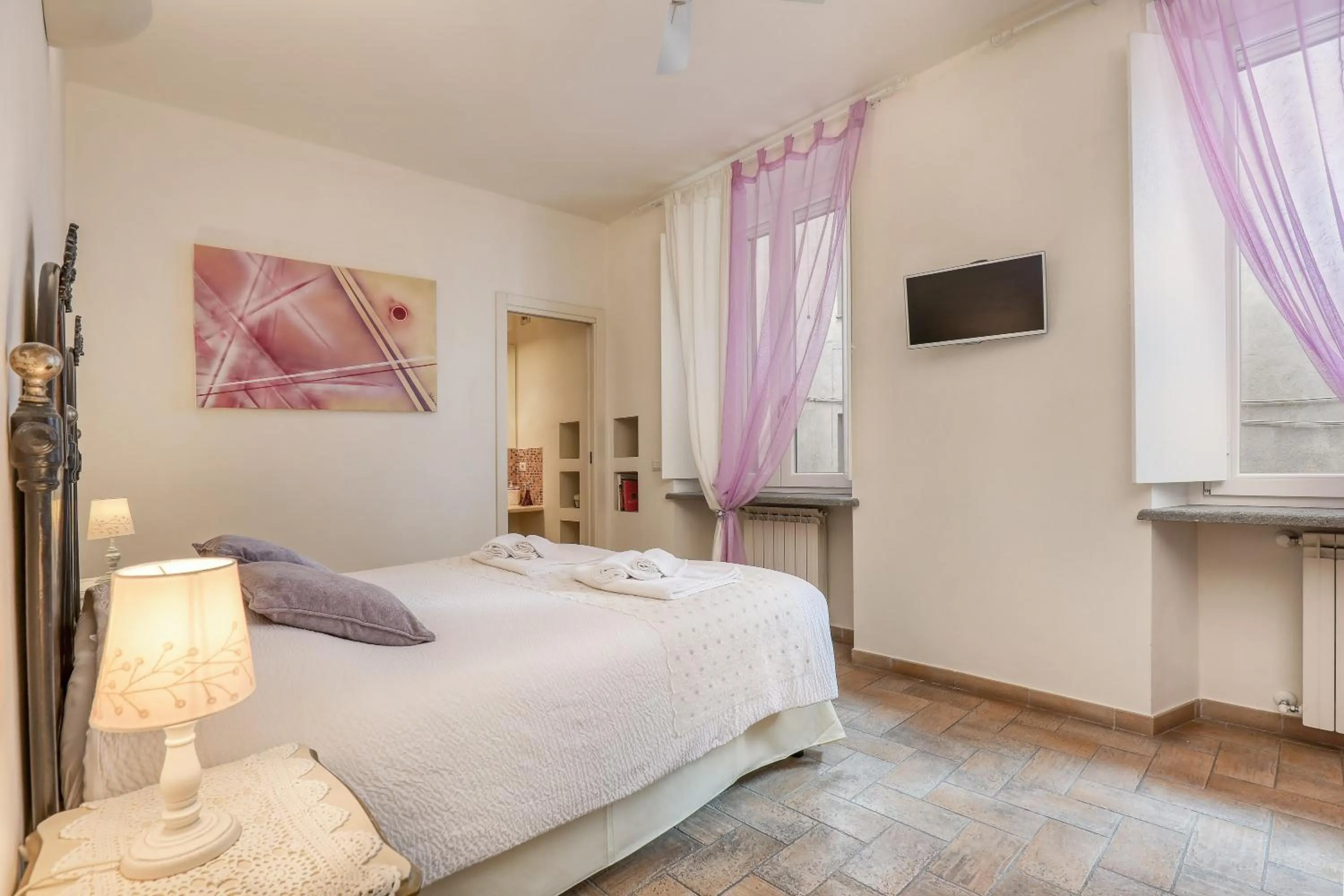 Bedroom, Bed in Viterbo Antica - centro storico