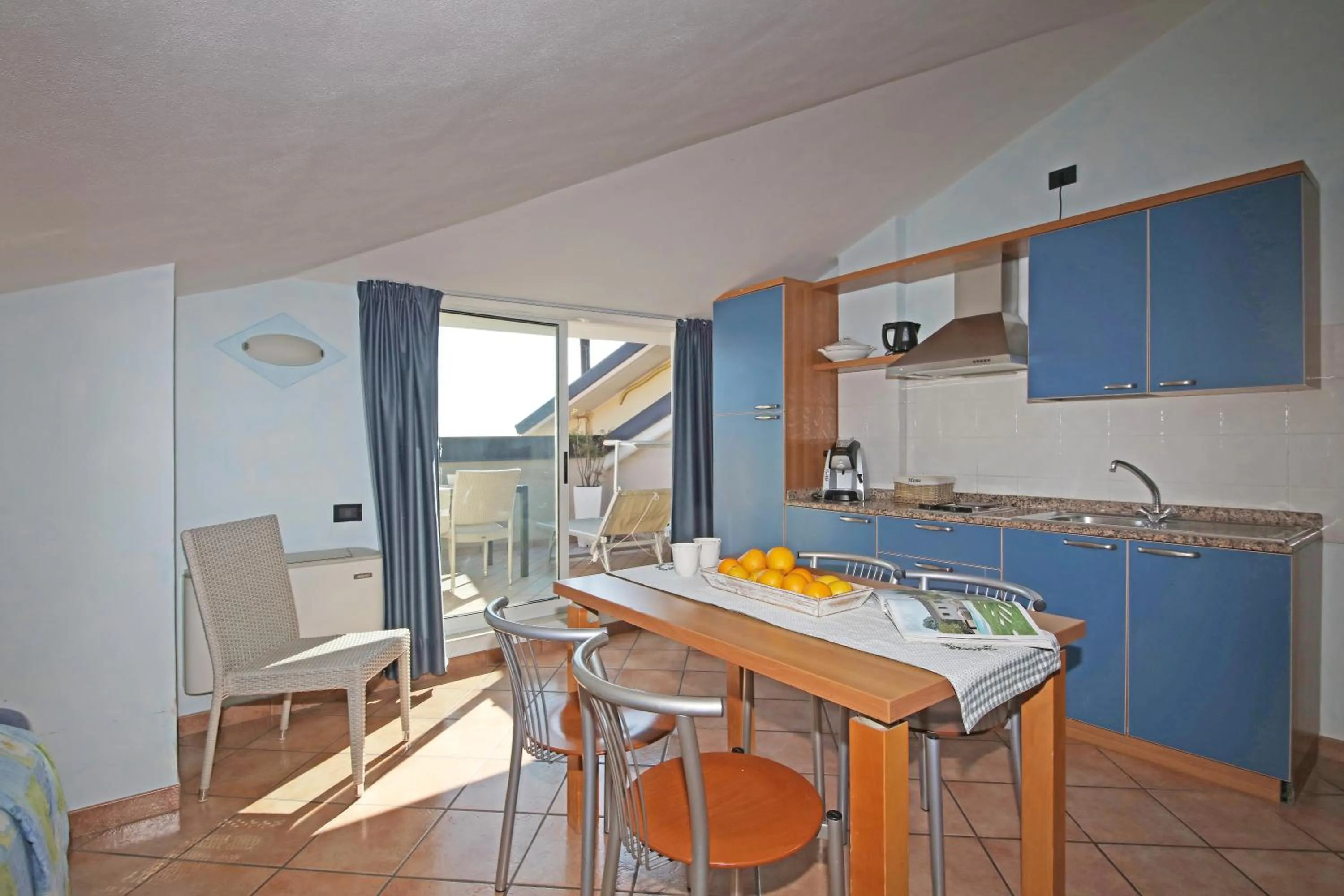 Dining area in San Rocco Relais