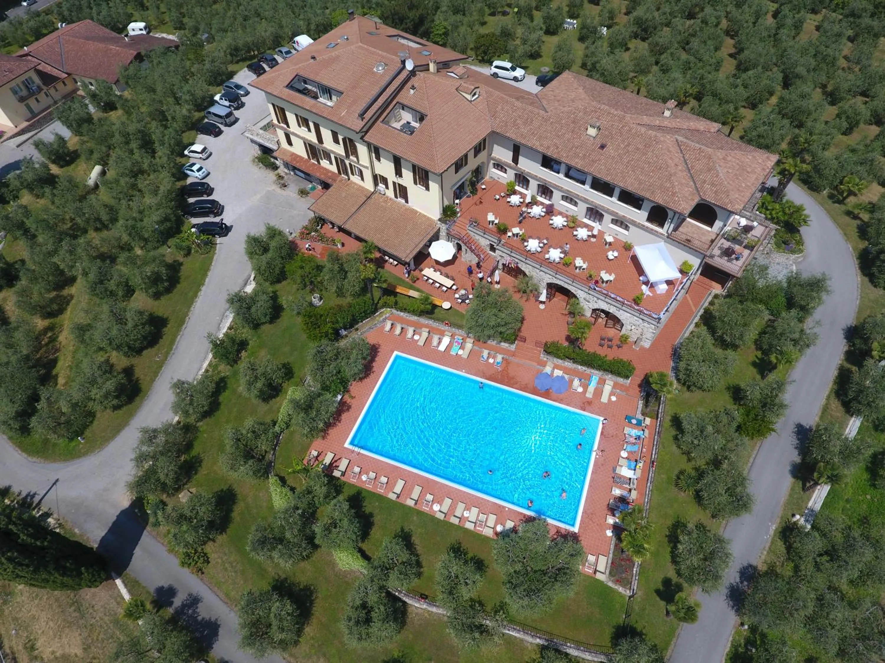 Bird's eye view in San Rocco Relais