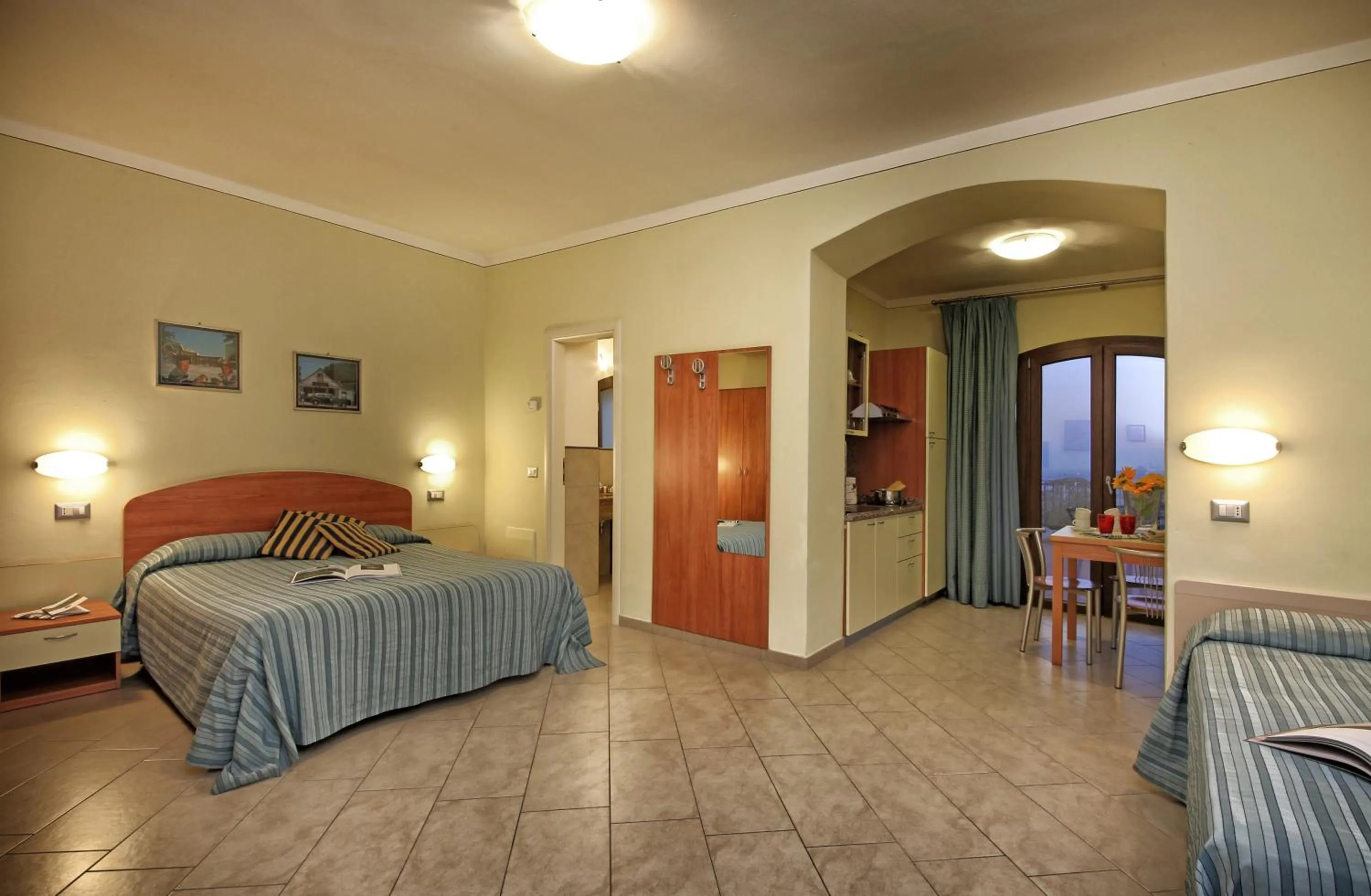 Living room, Bed in San Rocco Relais