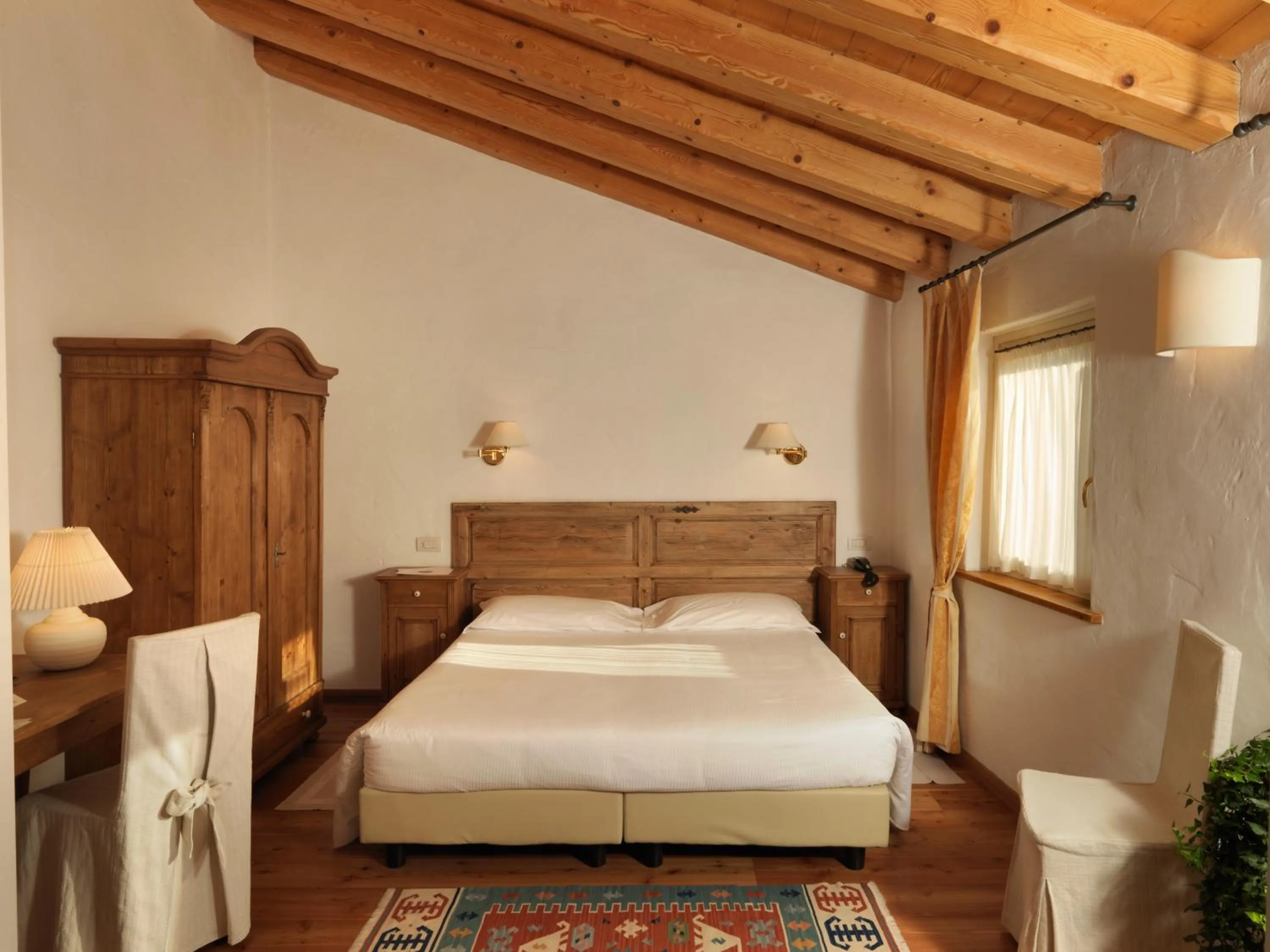 Bed in Villa Toderini