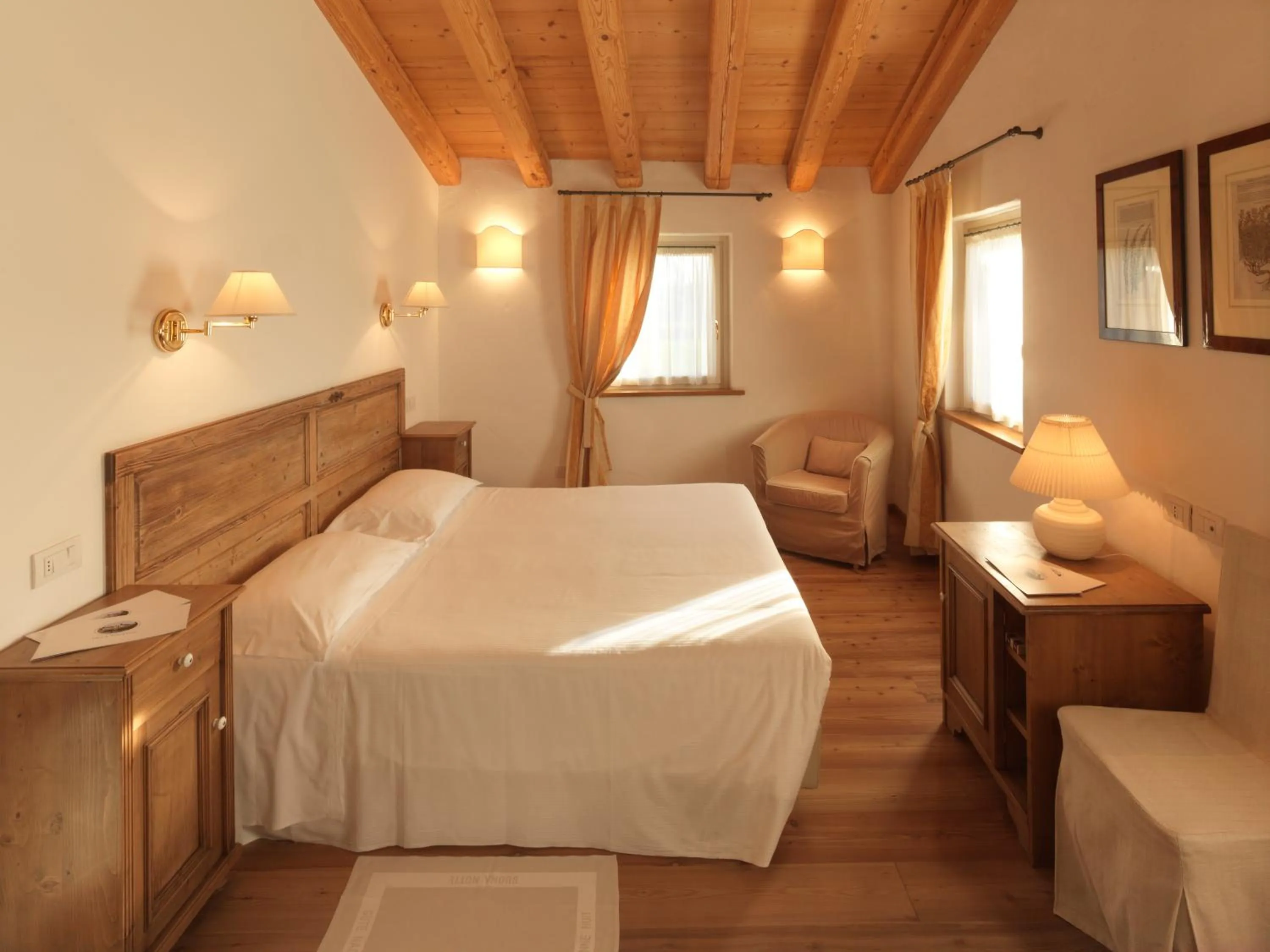 Bed in Villa Toderini