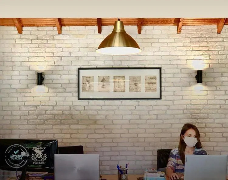 Lobby or reception in Selimhan Otel