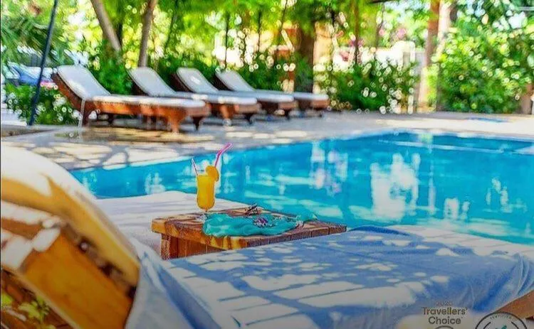 Swimming pool in Selimhan Otel