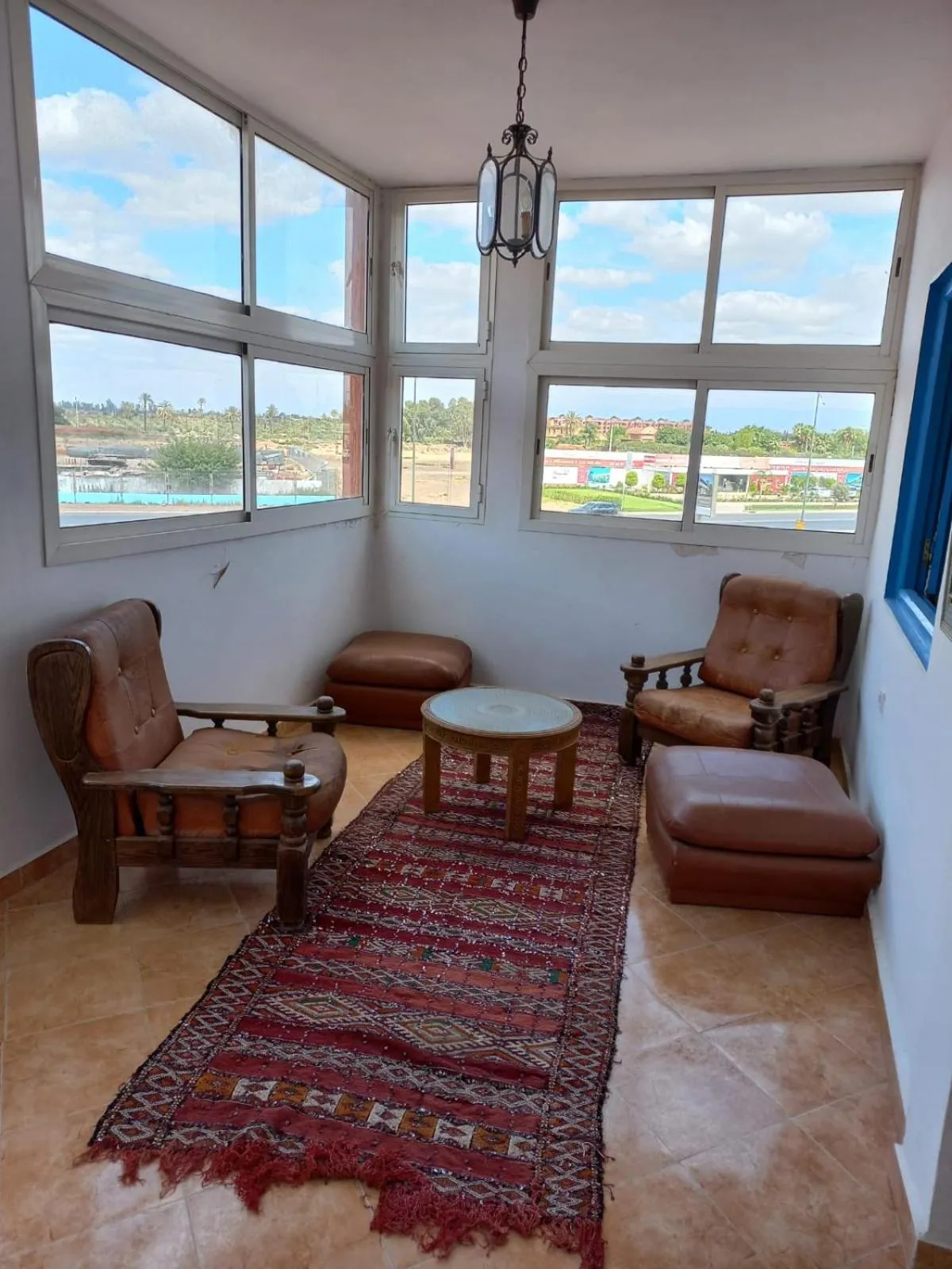Seating area in Dar Baddi