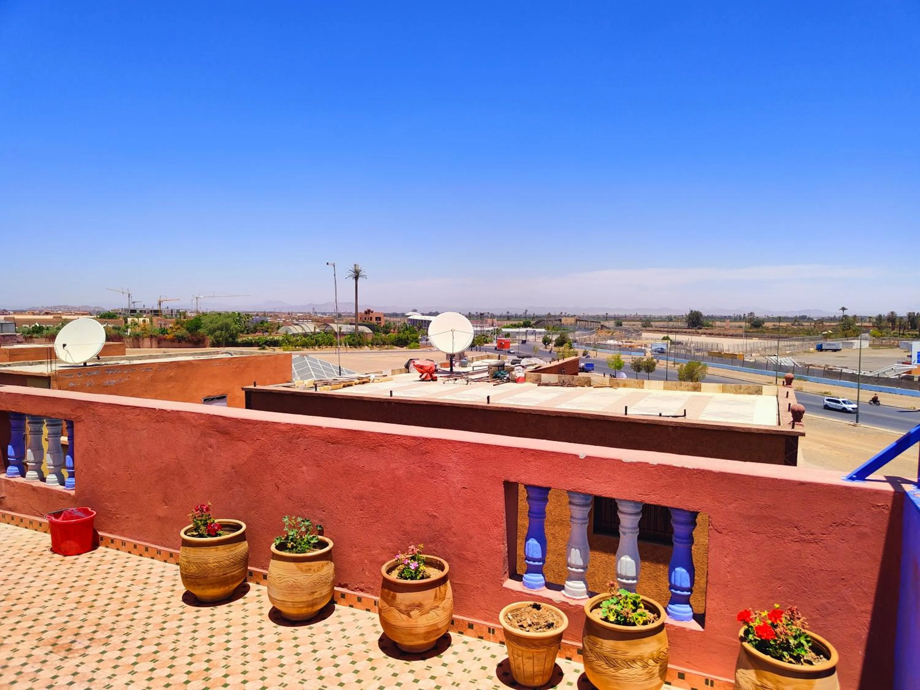 View (from property/room) in Dar Baddi