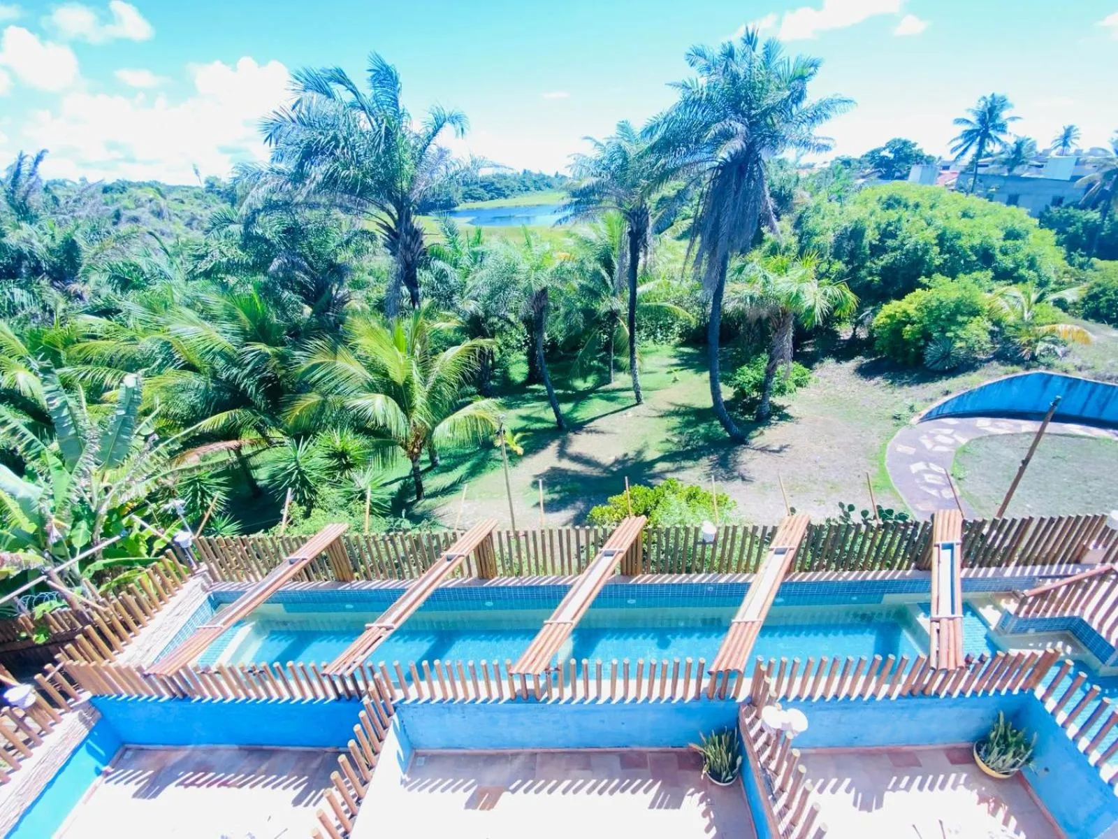 Garden view in Villaggio Orizzonte