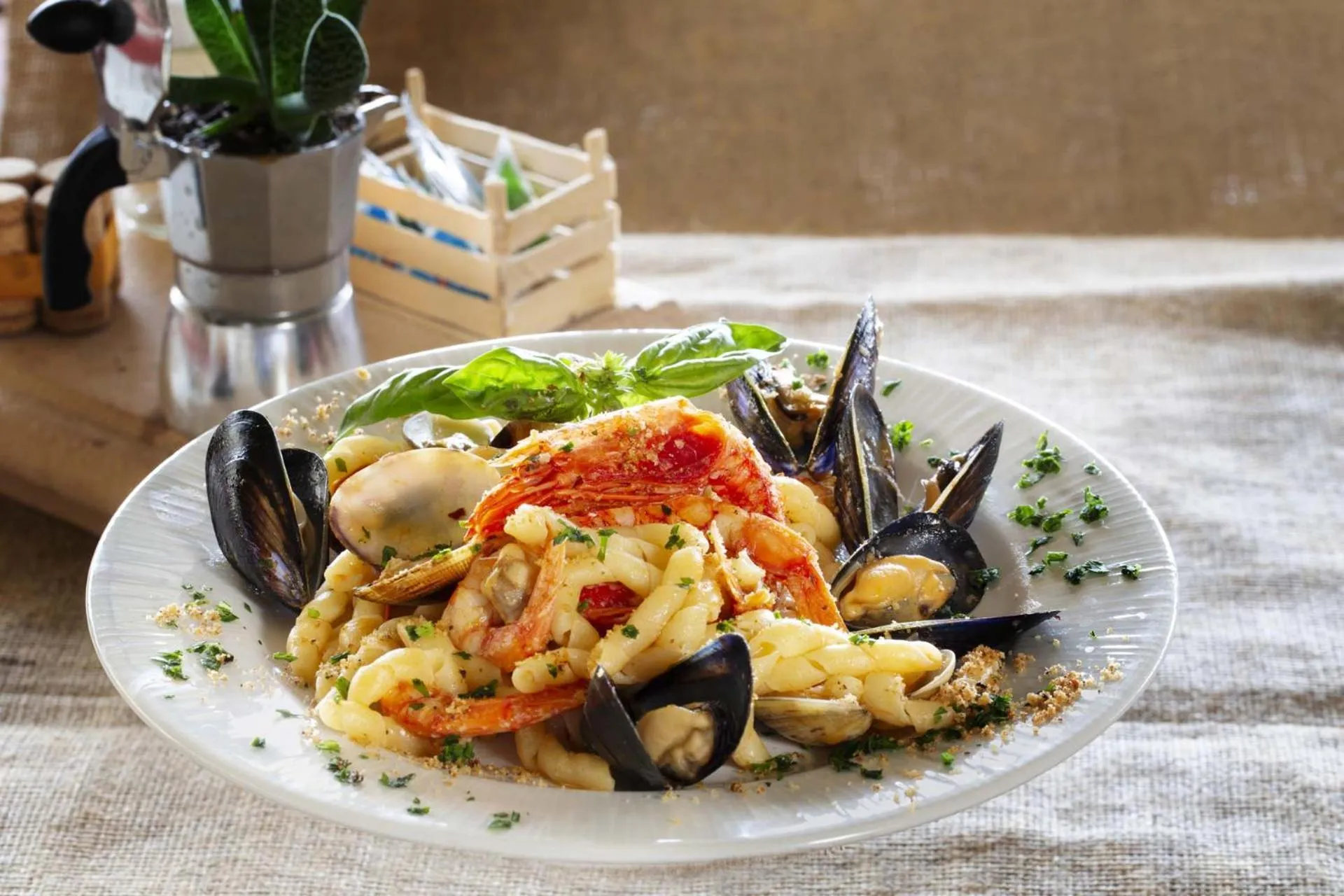 Food close-up in Hotel Baglio Santacroce