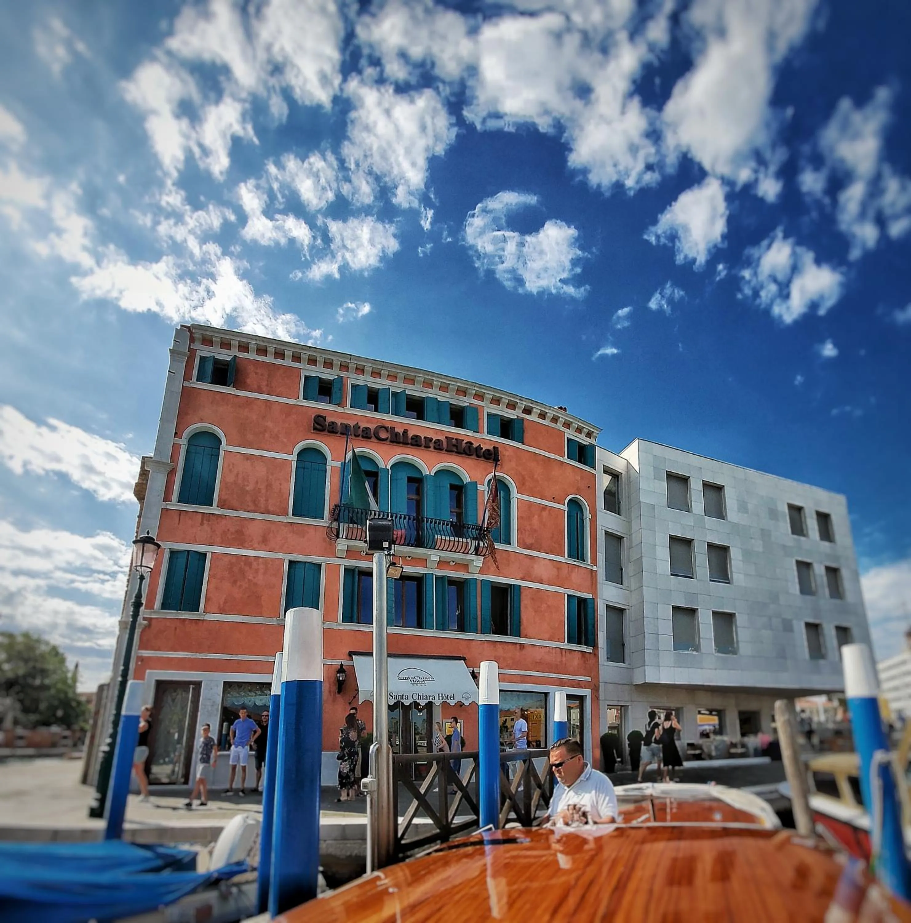 Property building in Hotel Santa Chiara
