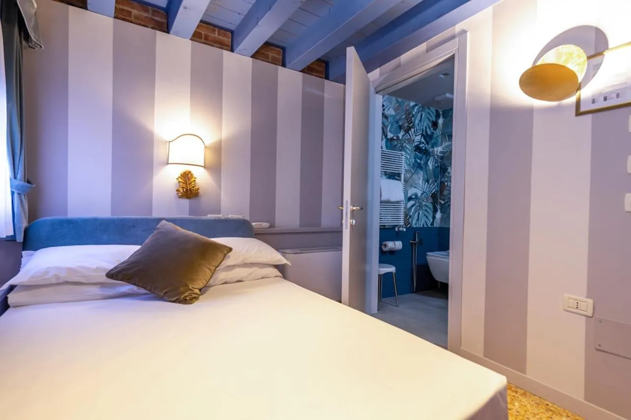 Bed in Hotel Tiziano