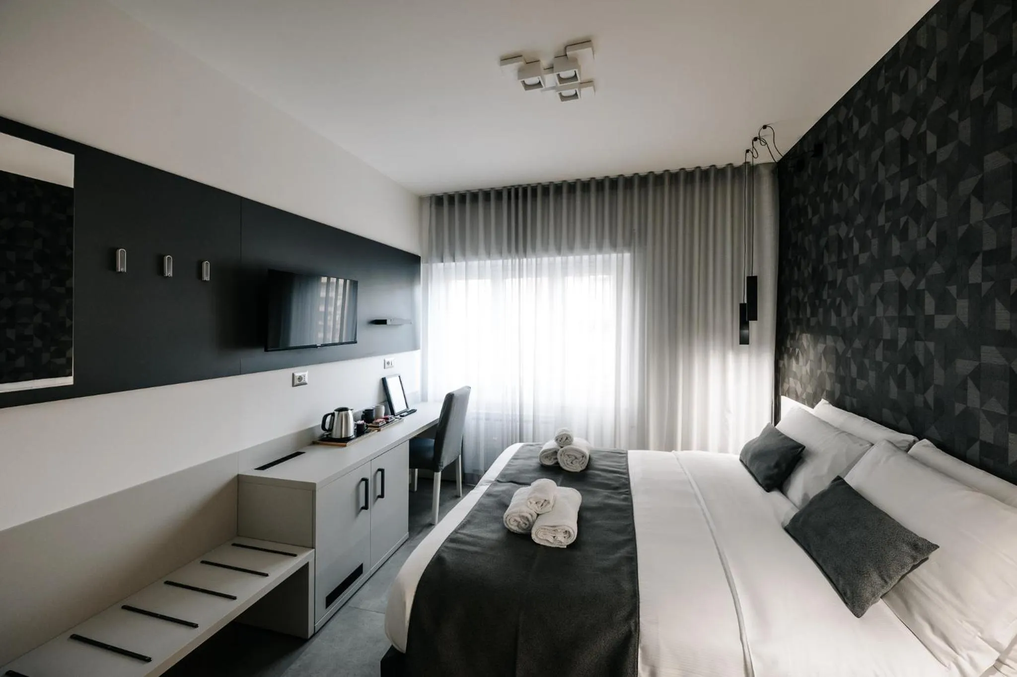 Bedroom, Bed in B&B LUMAS