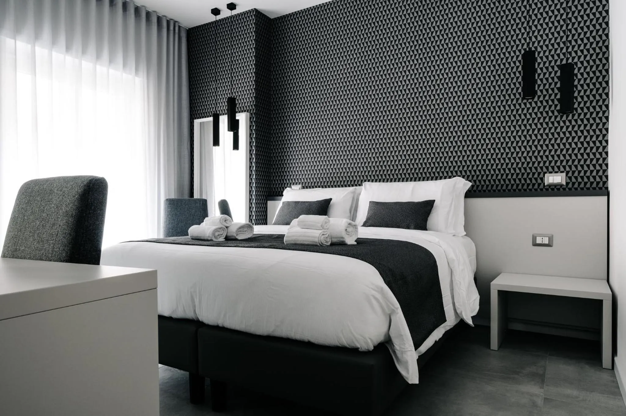 Bedroom, Bed in B&B LUMAS