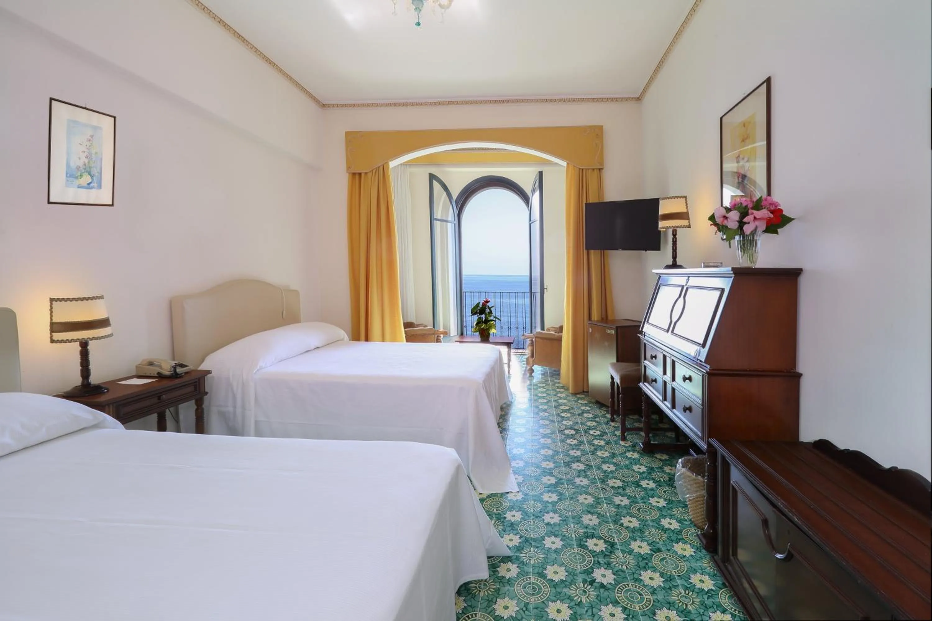 Bedroom, Bed in Hotel Lido Mediterranee