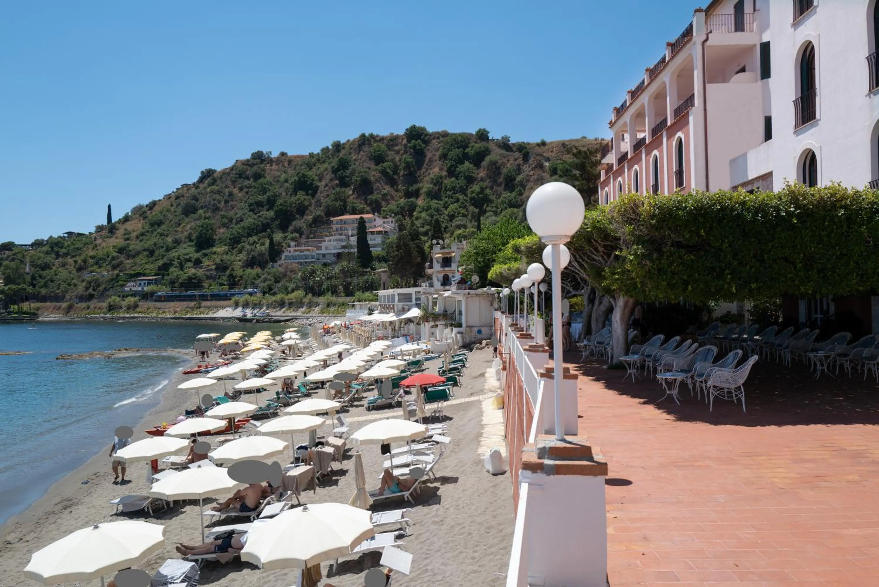 Beach in Hotel Lido Mediterranee