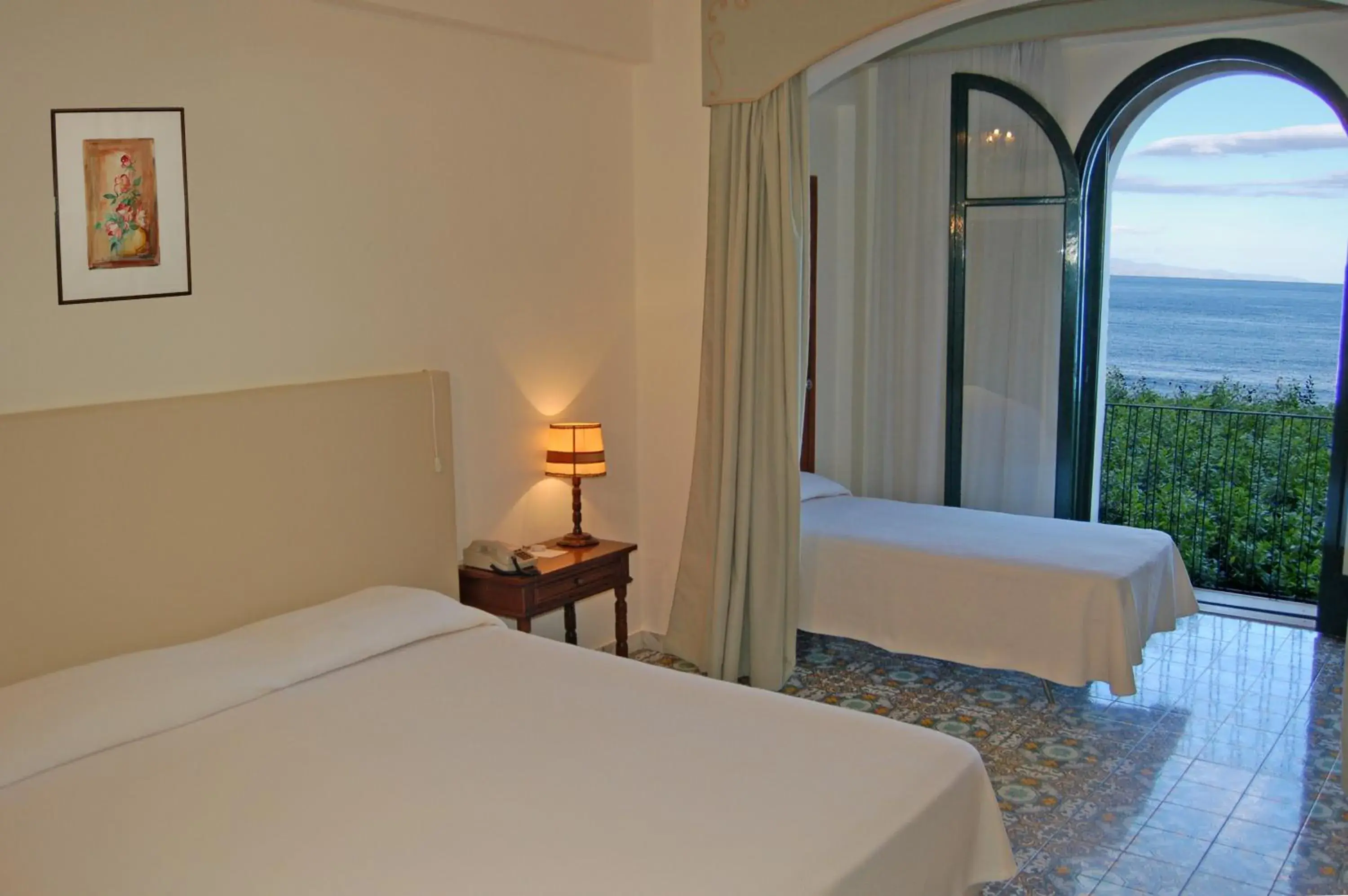 Bedroom, Bed in Hotel Lido Mediterranee Bedroom, Bed in Hotel Lido Mediterranee