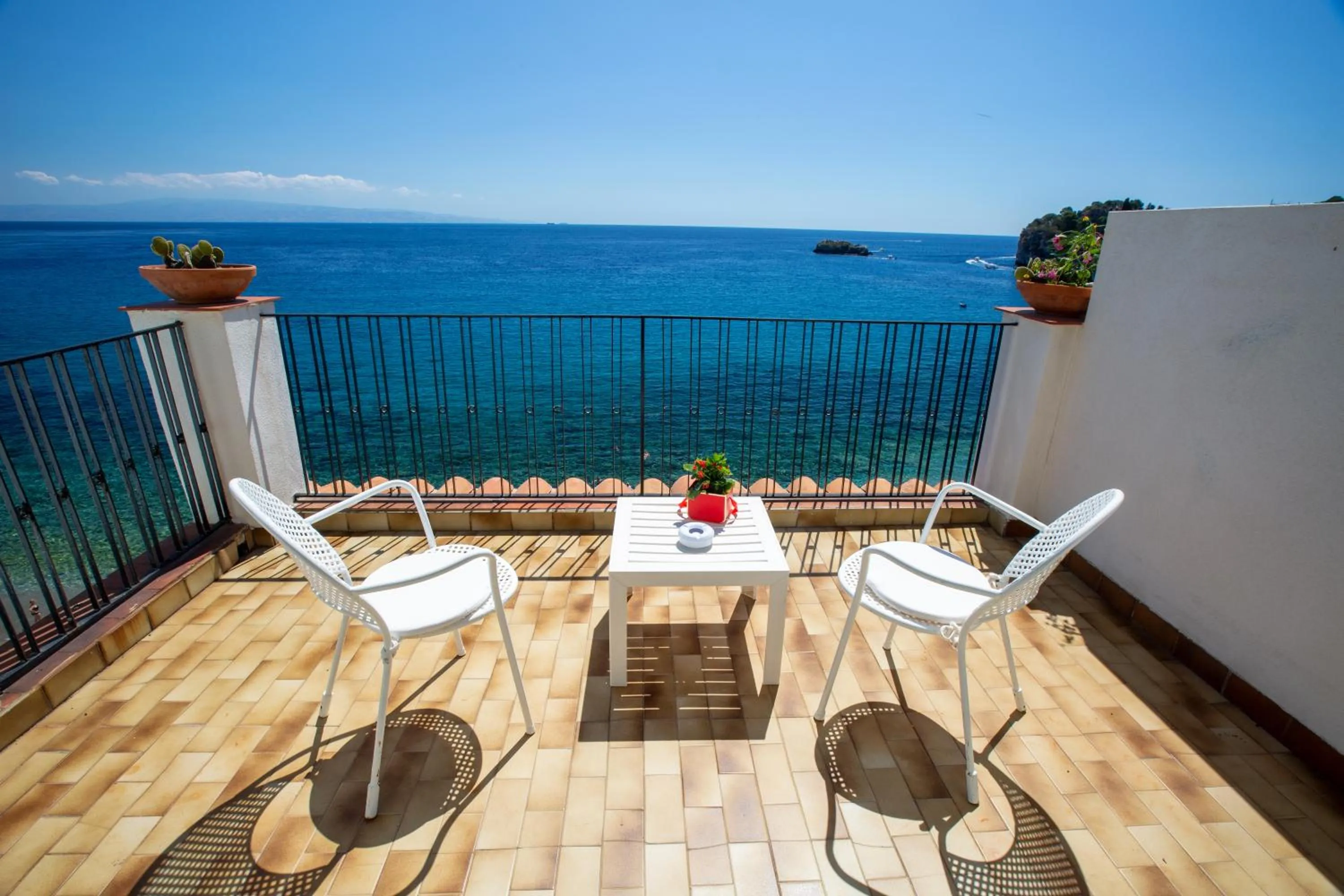 Balcony/Terrace in Hotel Lido Mediterranee