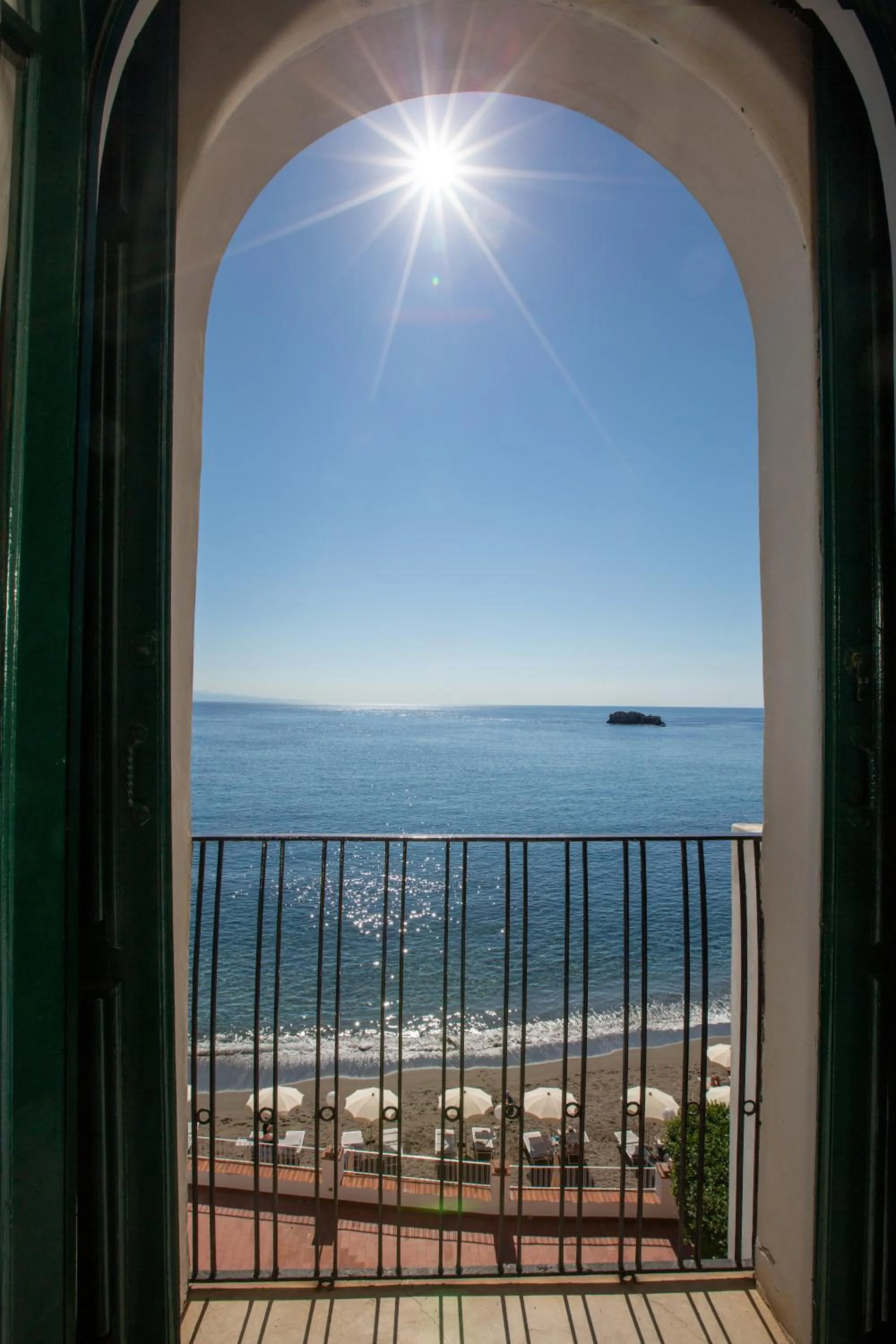 Sea view in Hotel Lido Mediterranee