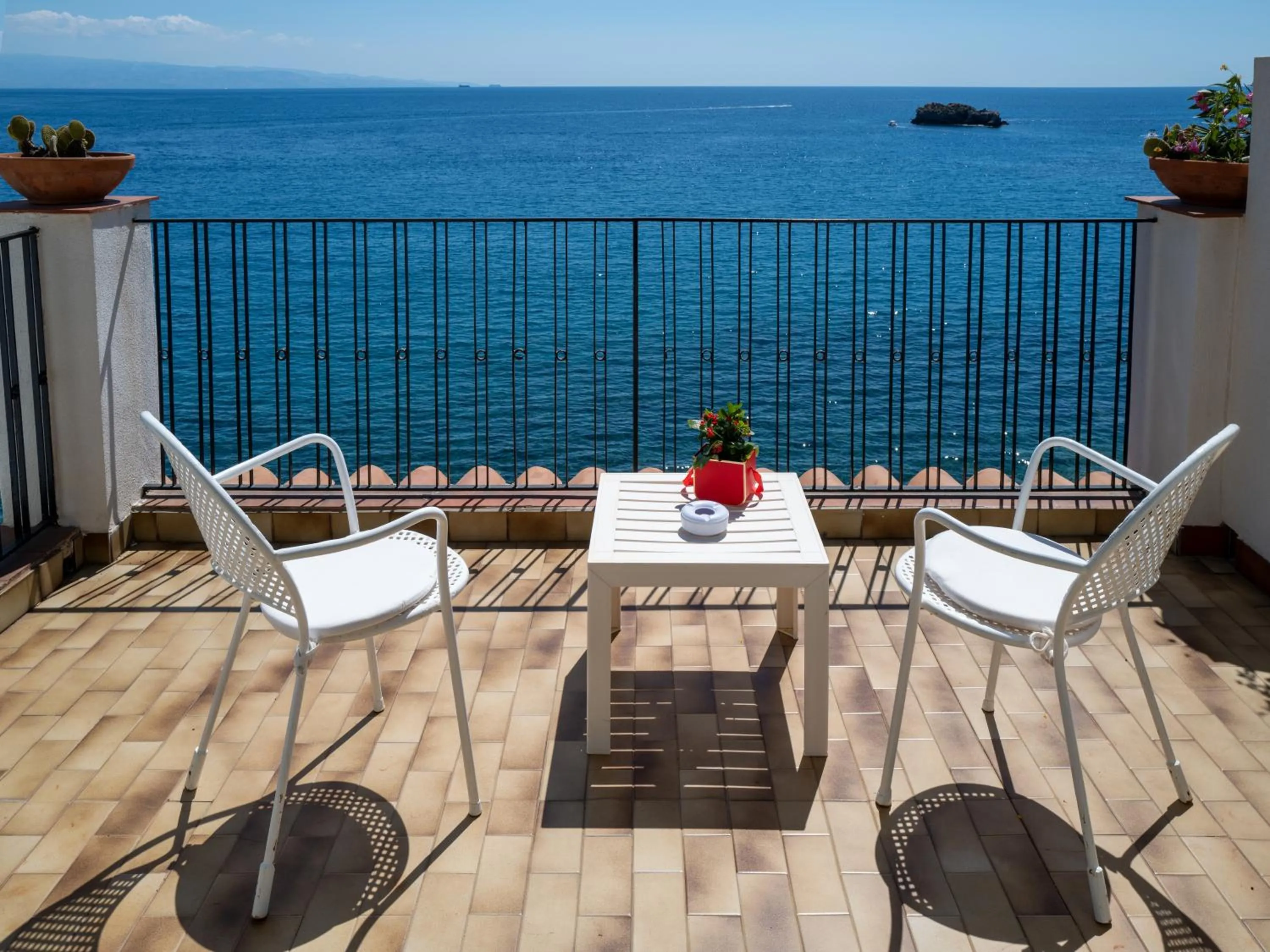 Balcony/Terrace in Hotel Lido Mediterranee