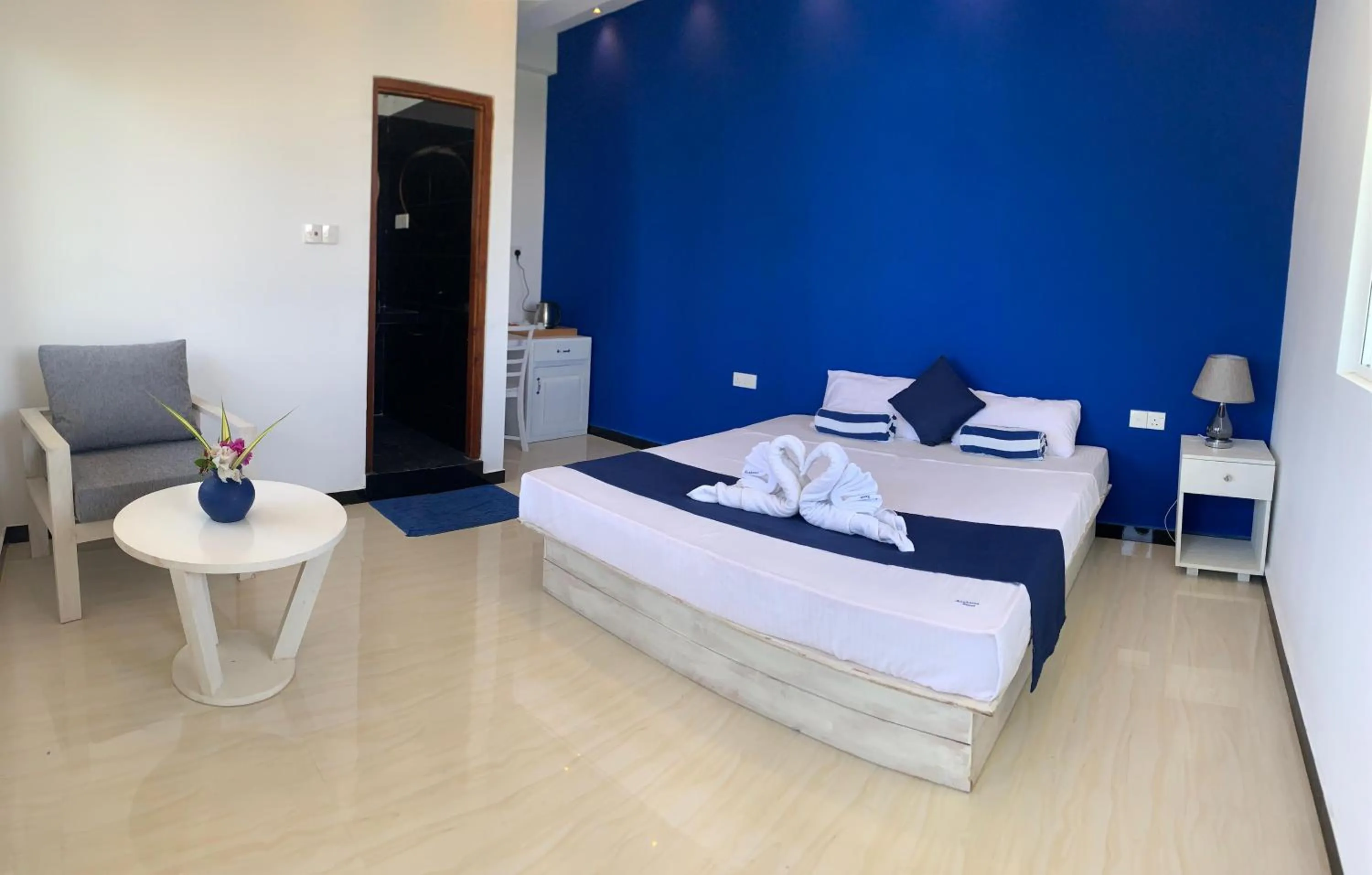 Bed in Anukama Resort