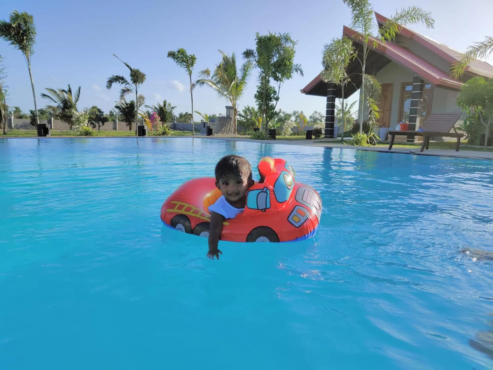 Pool view in Anukama Resort