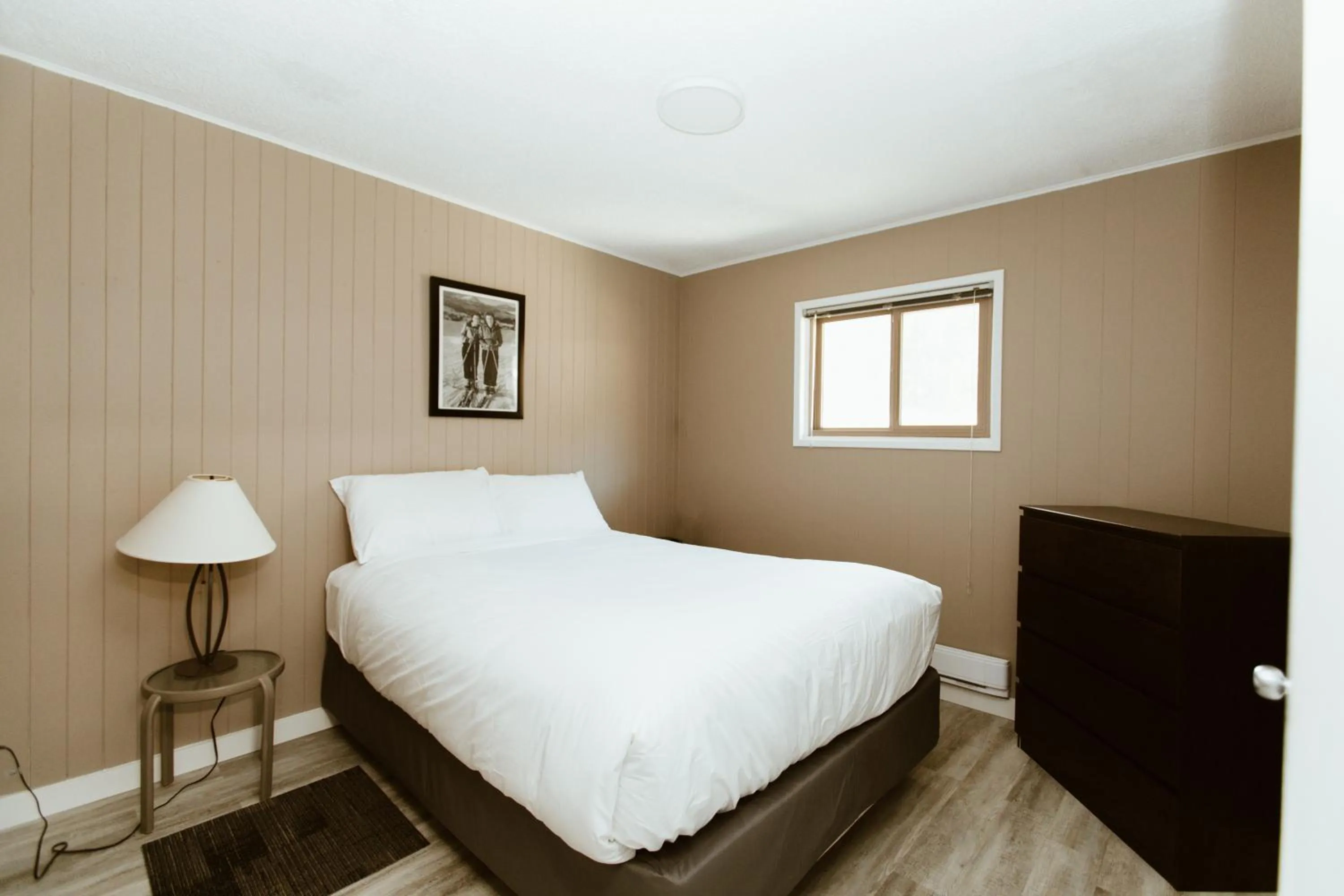 Bed in Lone Star Motel