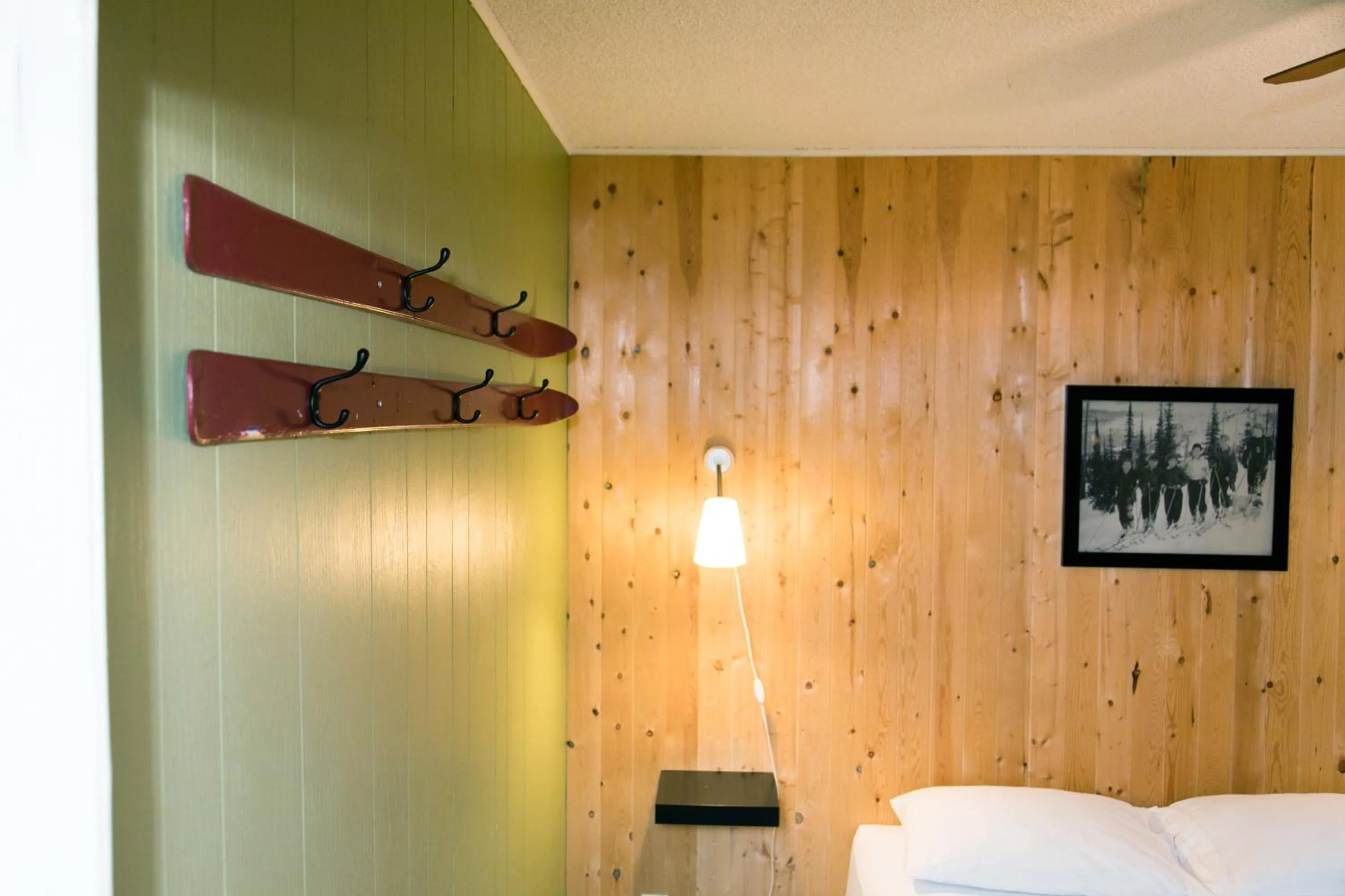 Bed in Lone Star Motel