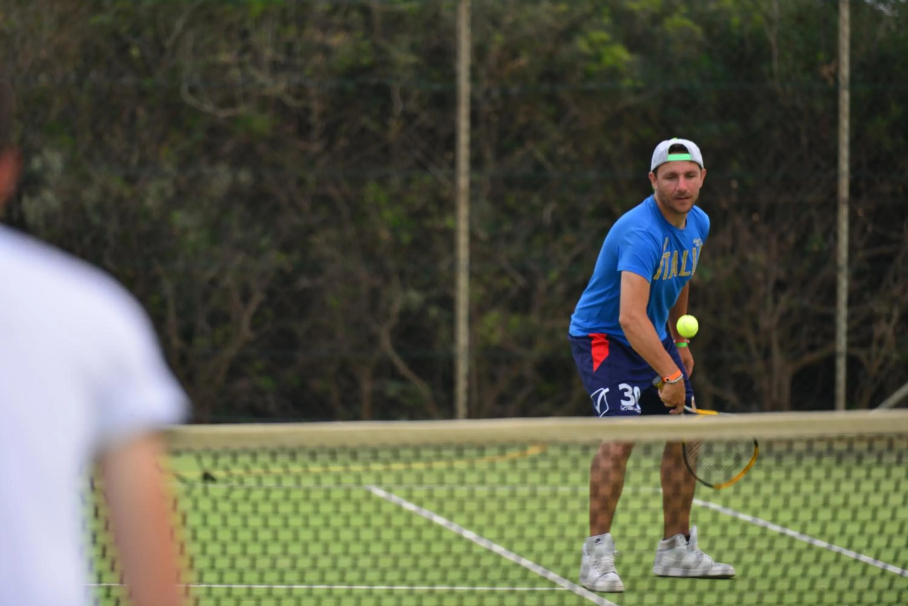 Tennis court in Pantelleria Resort