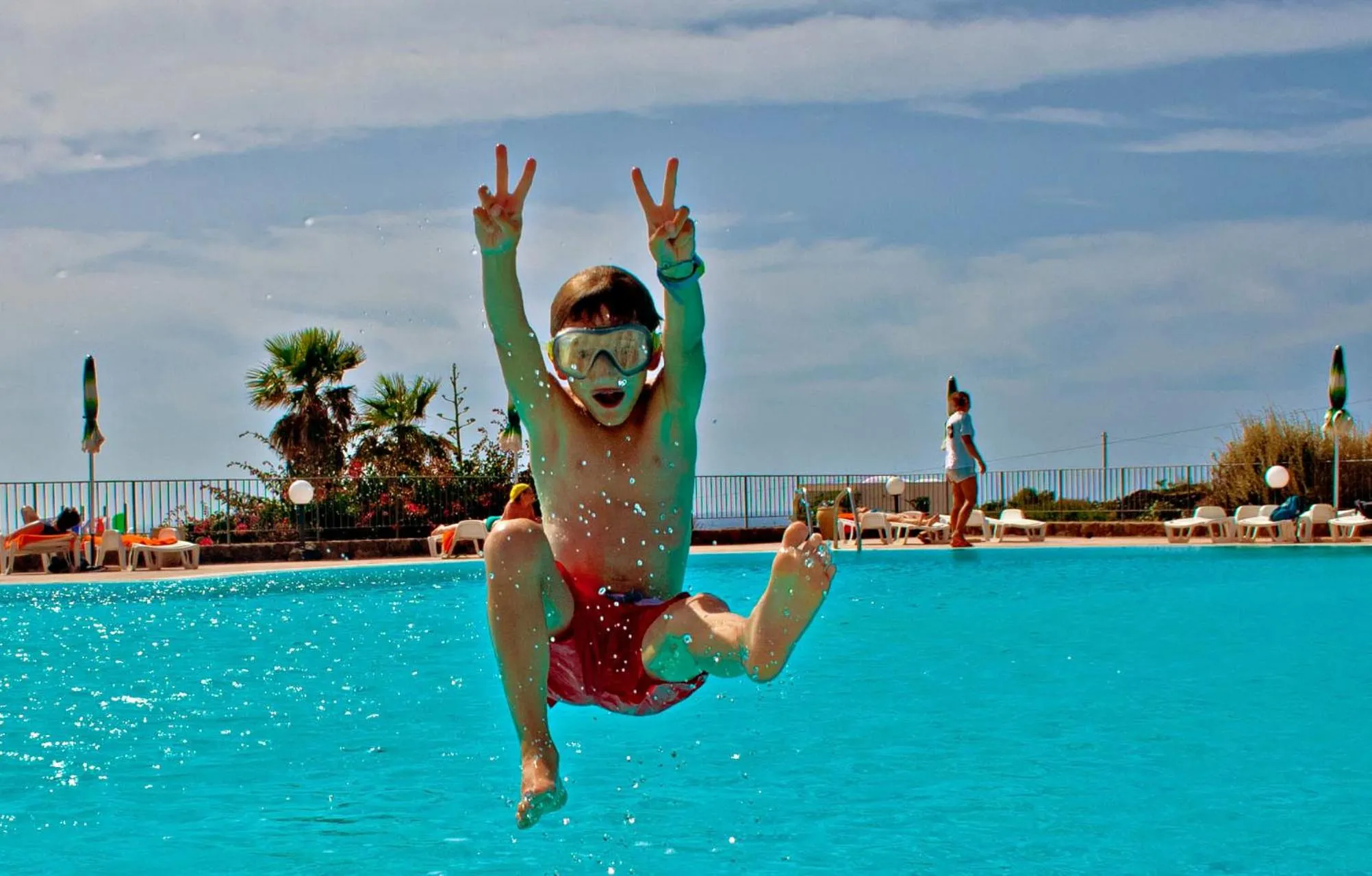 Swimming pool in Pantelleria Resort