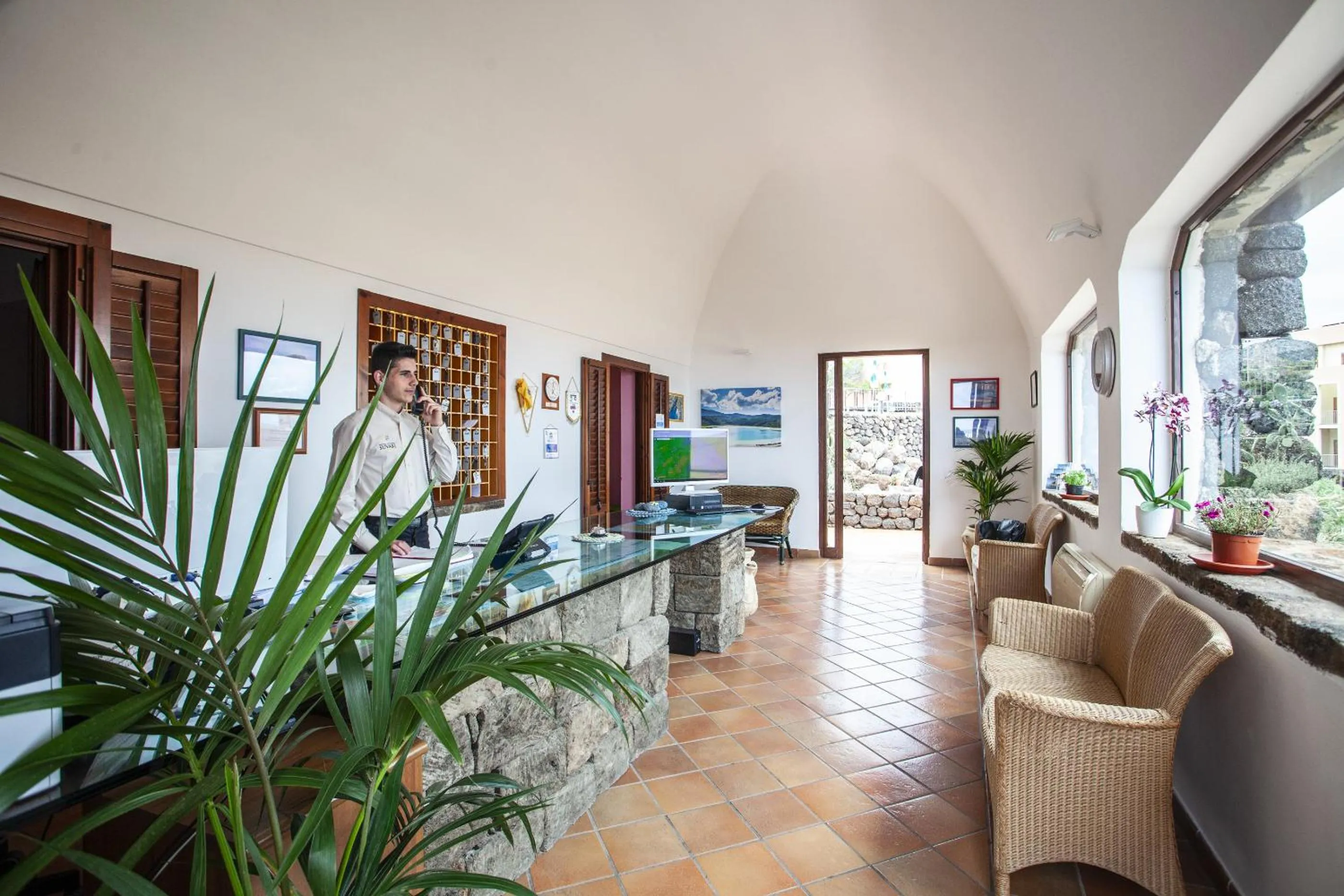 Lobby or reception in Pantelleria Resort