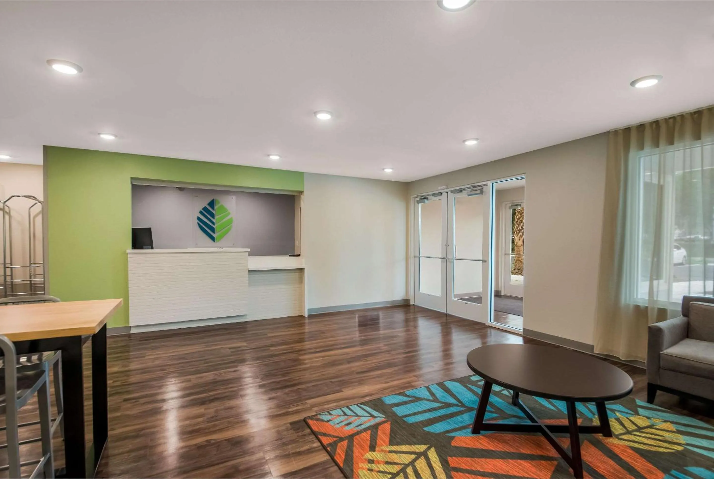 Lobby or reception in WoodSpring Suites Inverness