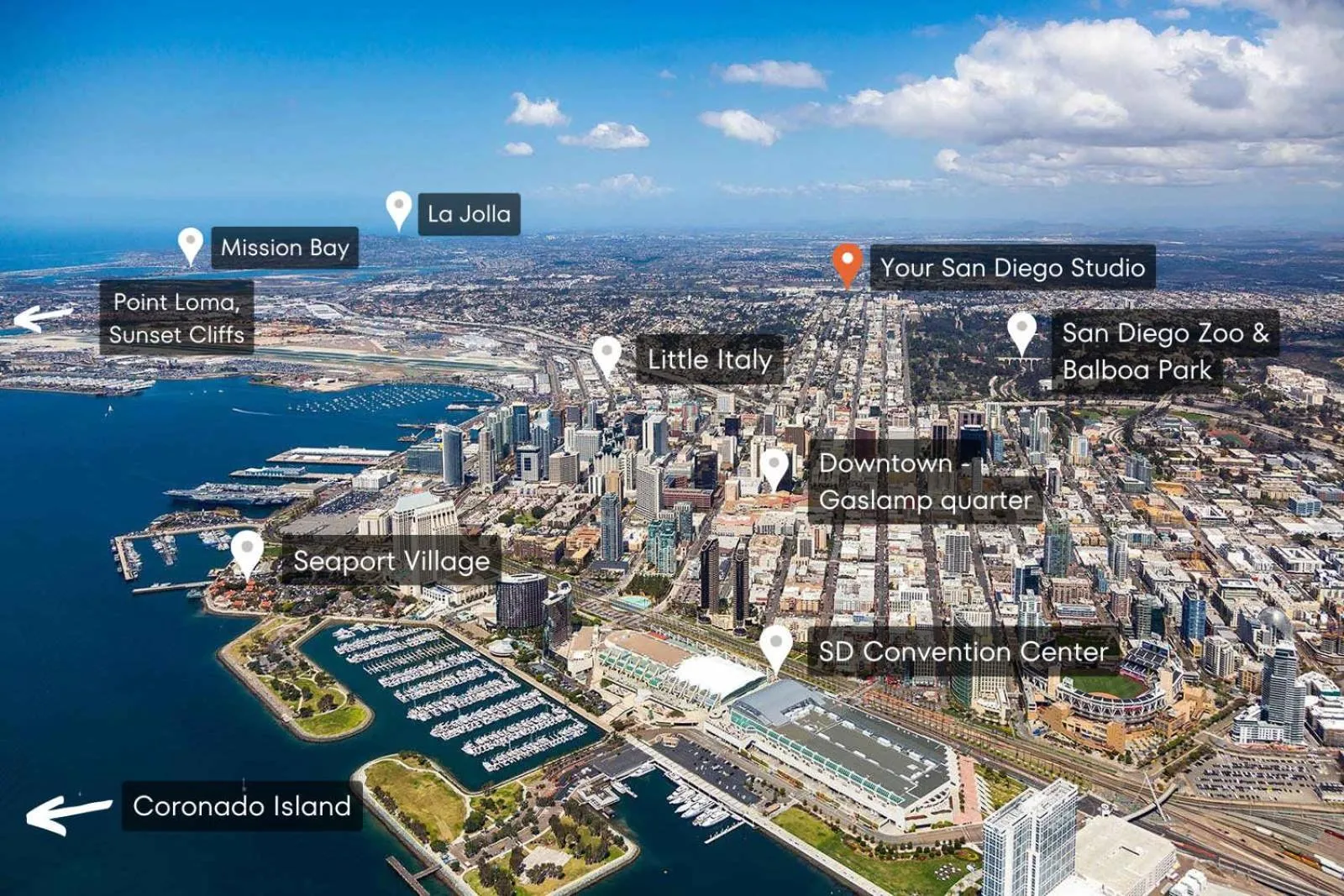 The San Diego Studio - Free Parking