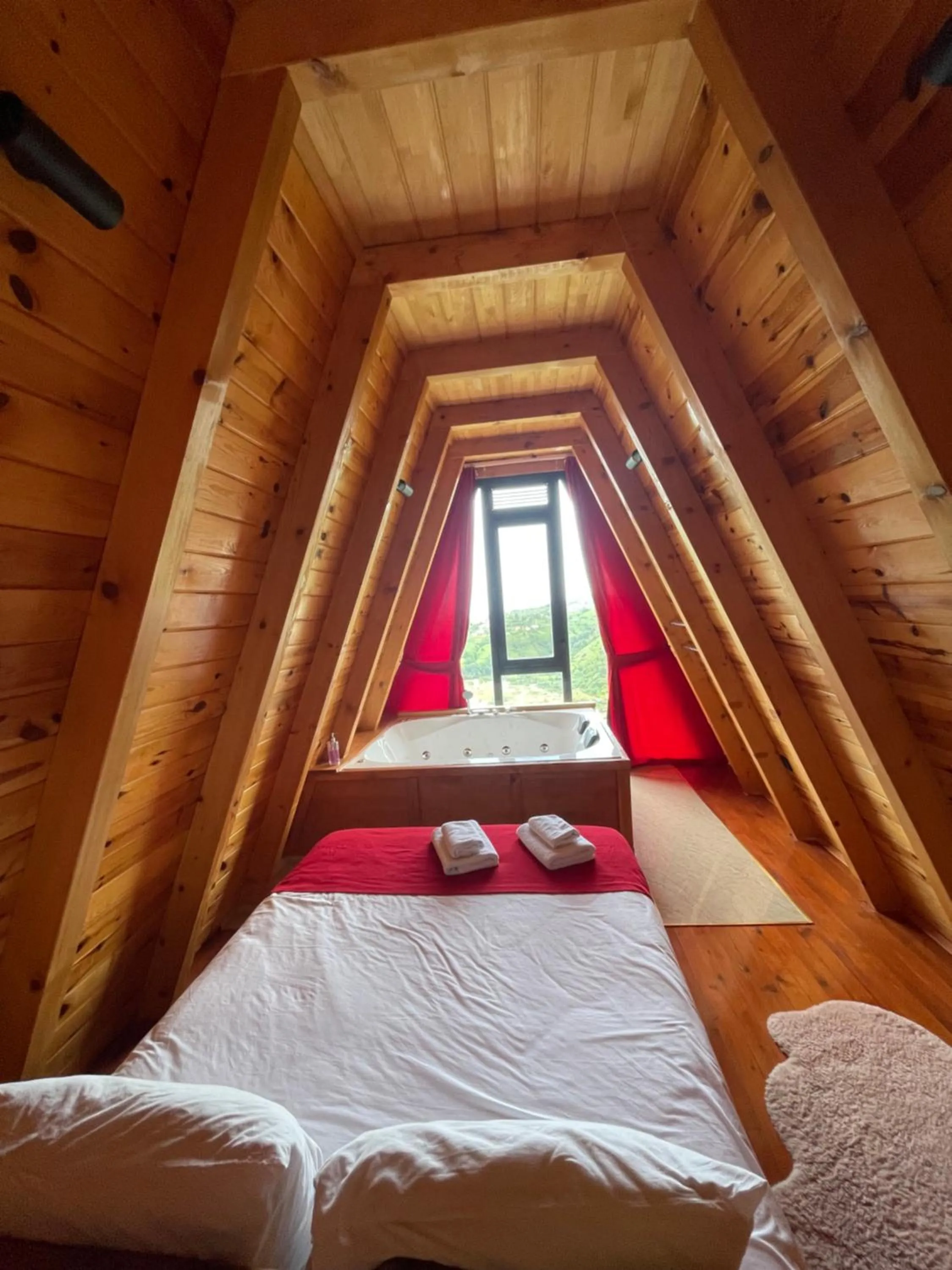 Bed in Dağderebungalow