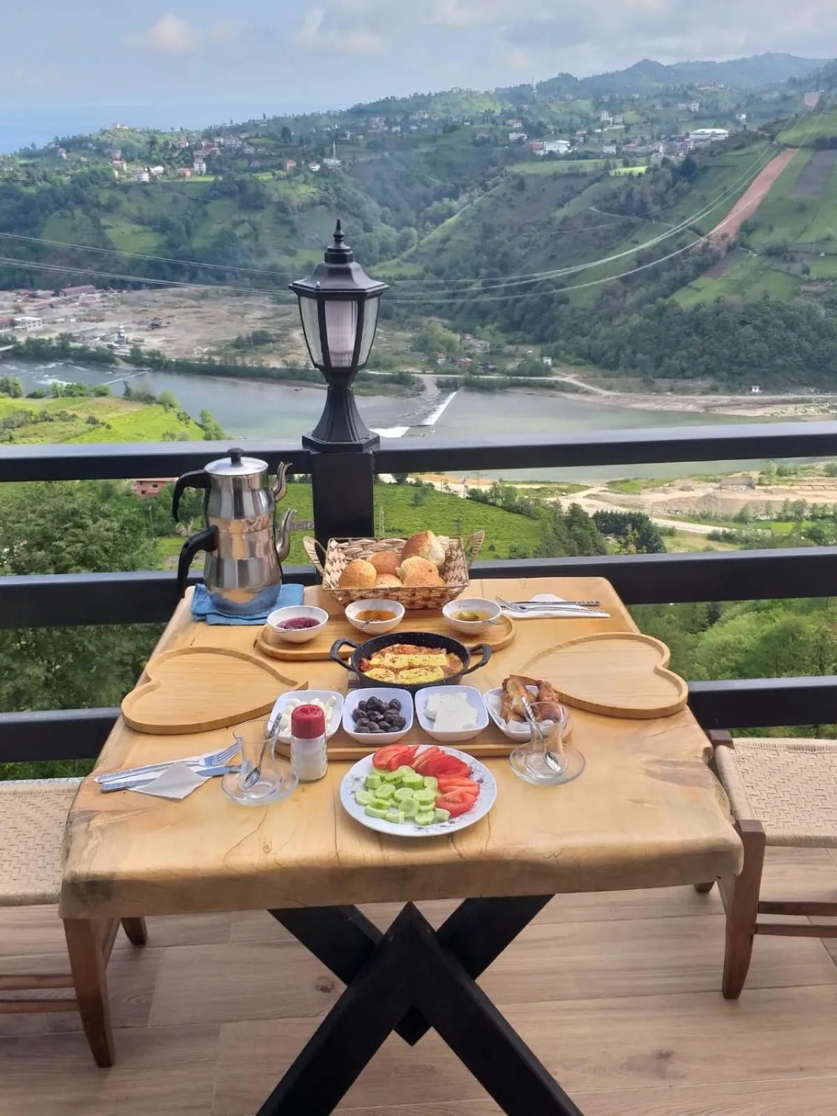 Balcony/Terrace in Dağderebungalow