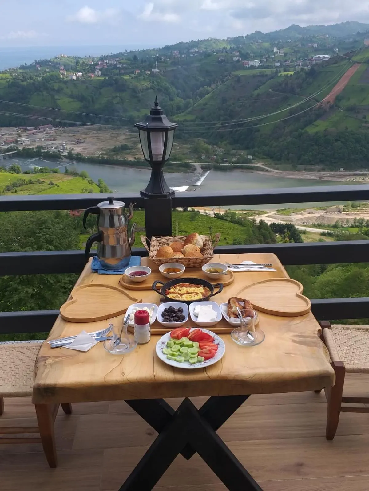 Balcony/Terrace in Dağderebungalow