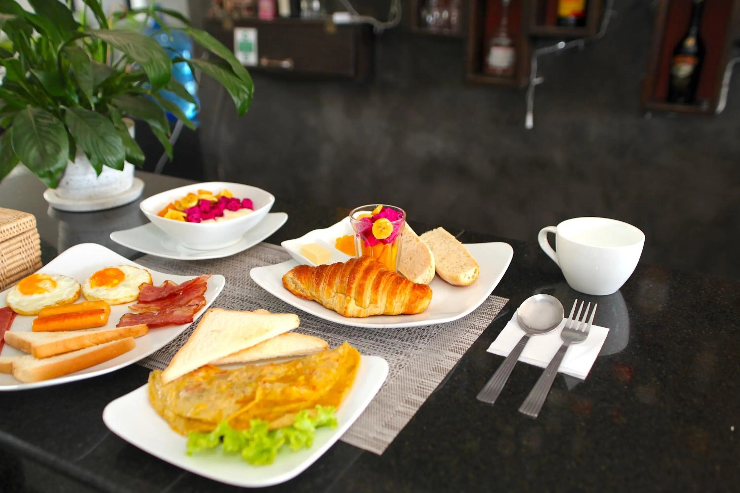 Breakfast in Prana Hotel