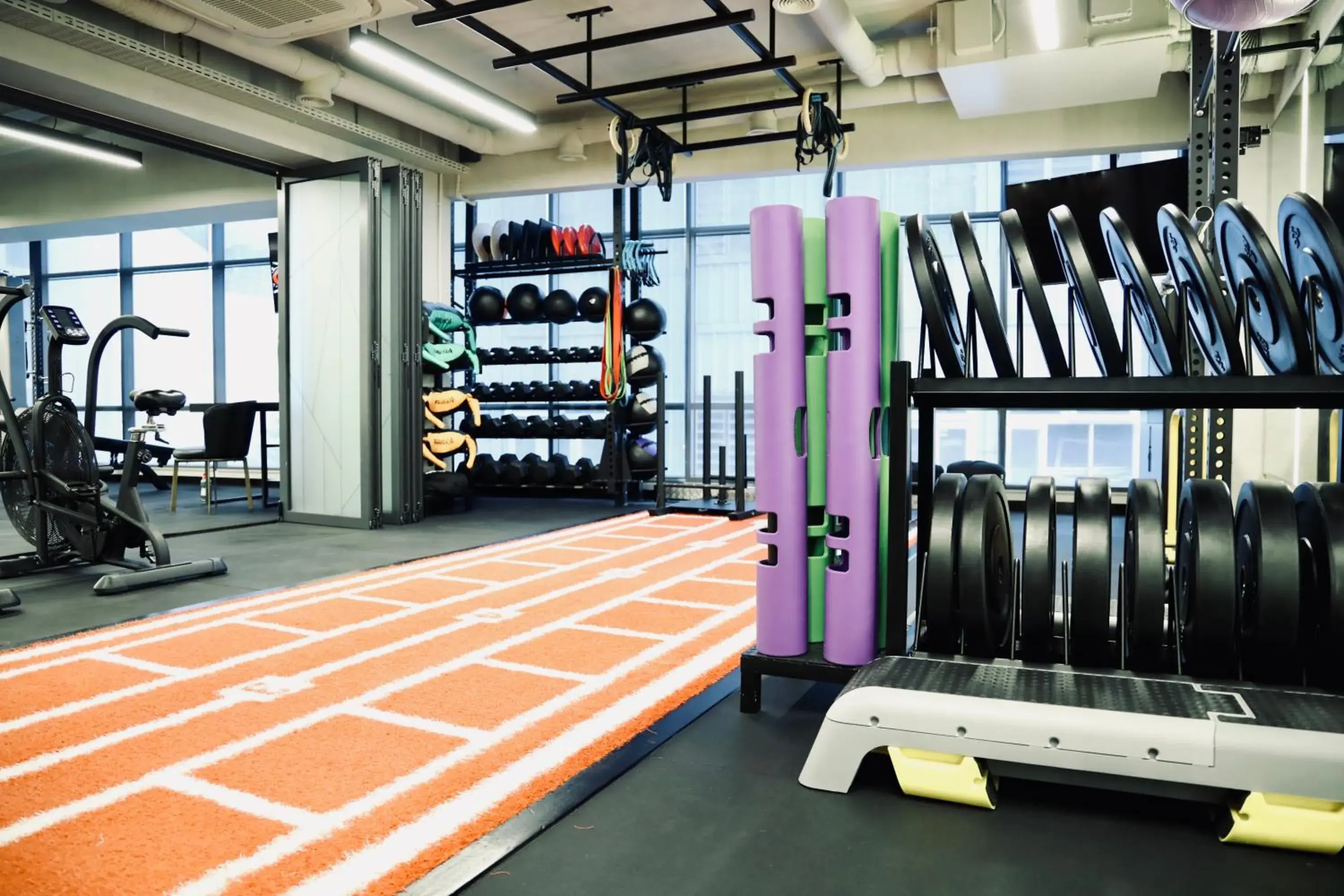 Fitness centre/facilities in The Somerset Hotel Fitness centre/facilities in The Somerset Hotel