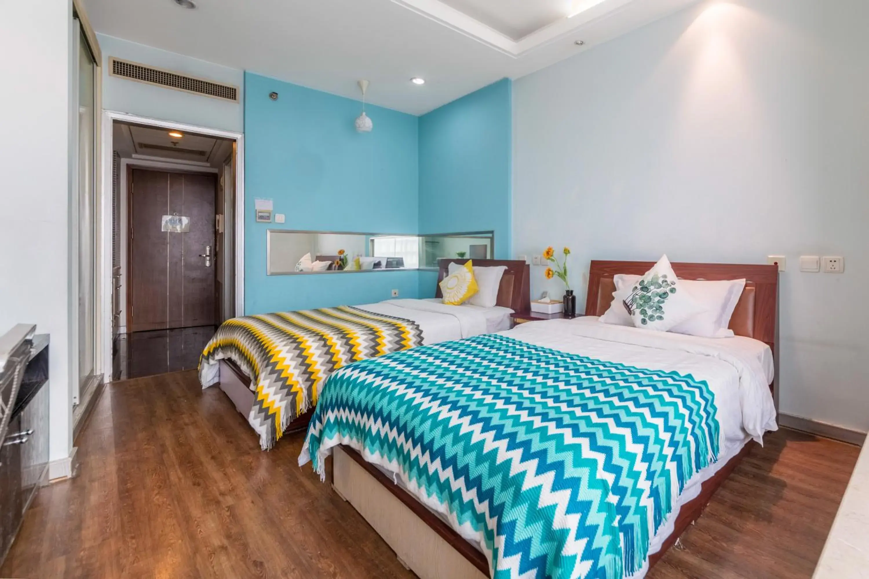 Business Twin Room in Shanghai Jiarong Hotel Apartment Business Twin Room in Shanghai Jiarong Hotel Apartment