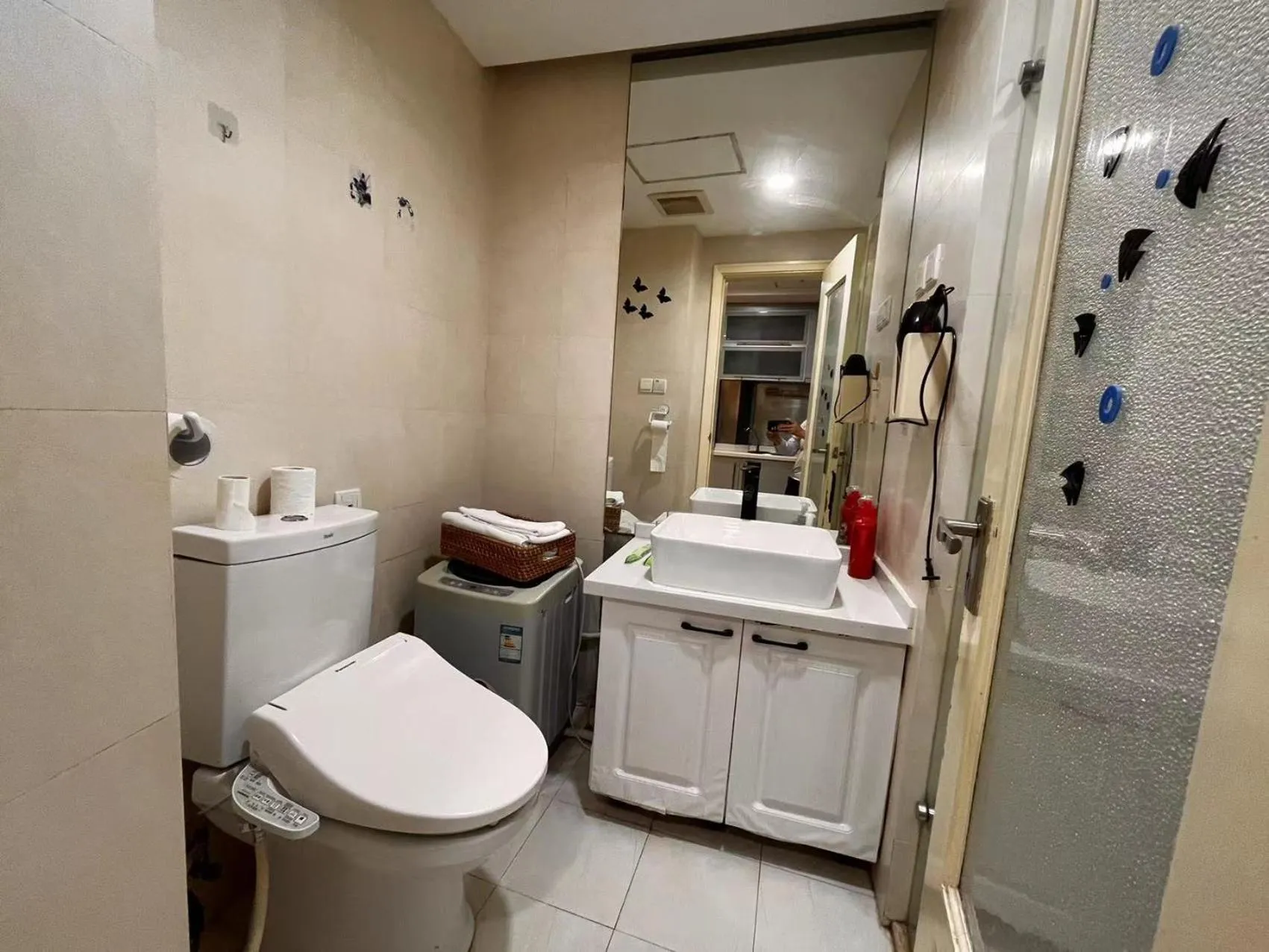 Toilet in Shanghai Jiarong Hotel Apartment